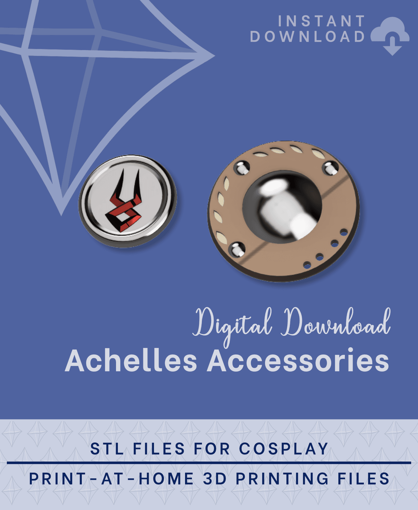ACHILLES Accessories STL FILES [Hades] 3d model