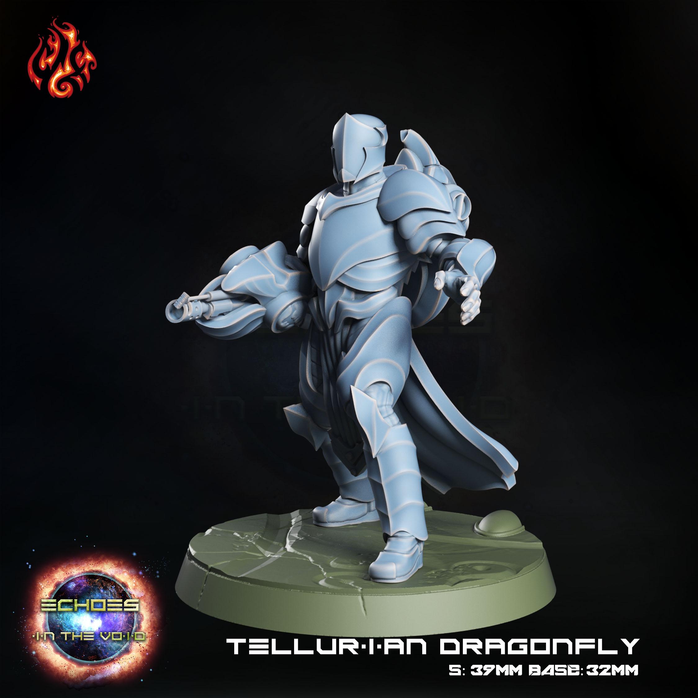 Tellurian Dragonfly 3d model