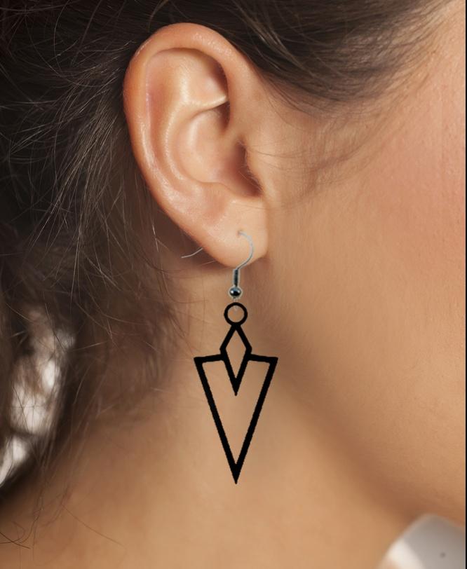 Earrings - Special Design 3d model