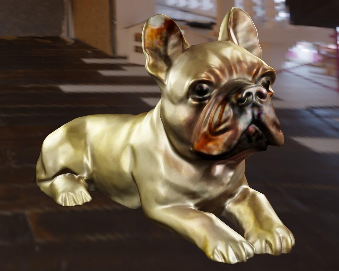 French Bulldog 3d model