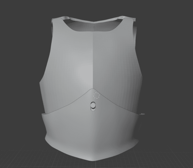 Cuirass Placard, Plate body, Chest plate, Breast Plate 3d model