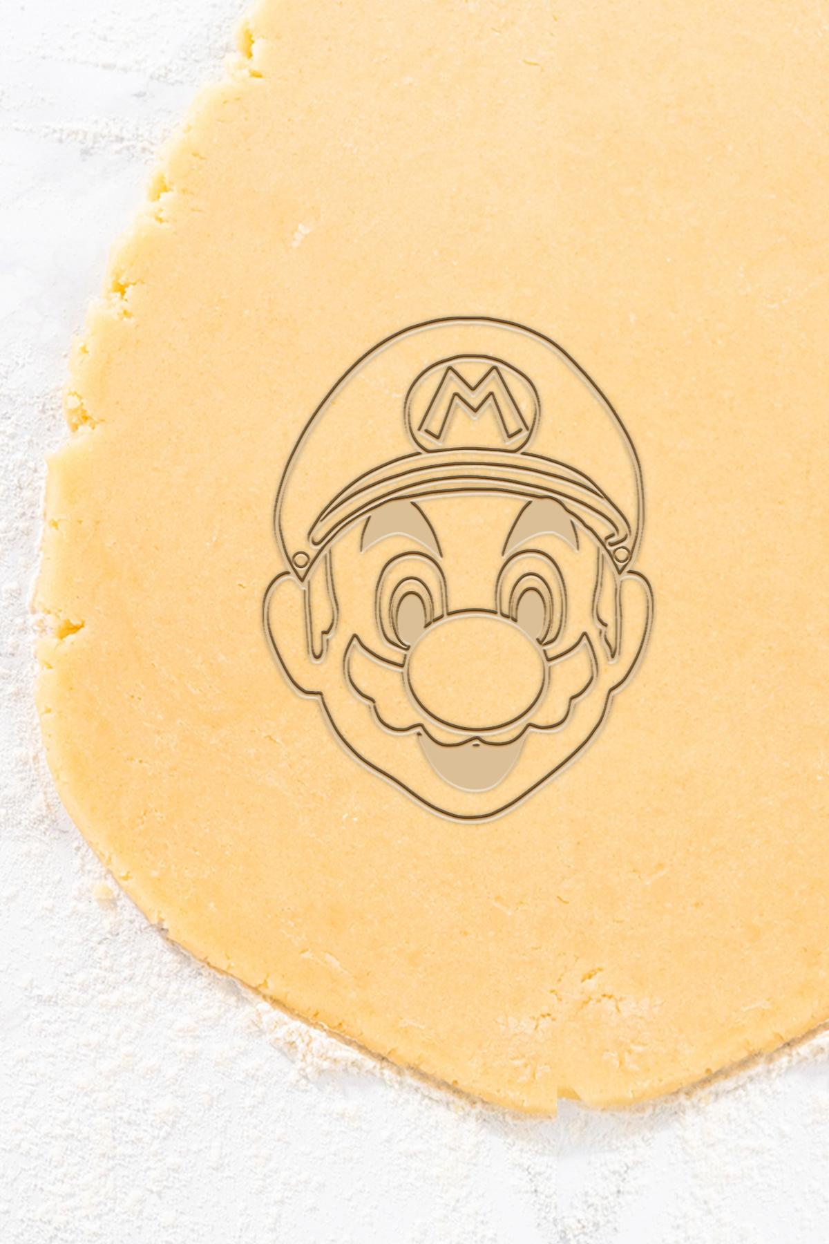 Mario Cookie Cutter, Biscuit Cutter 3d model