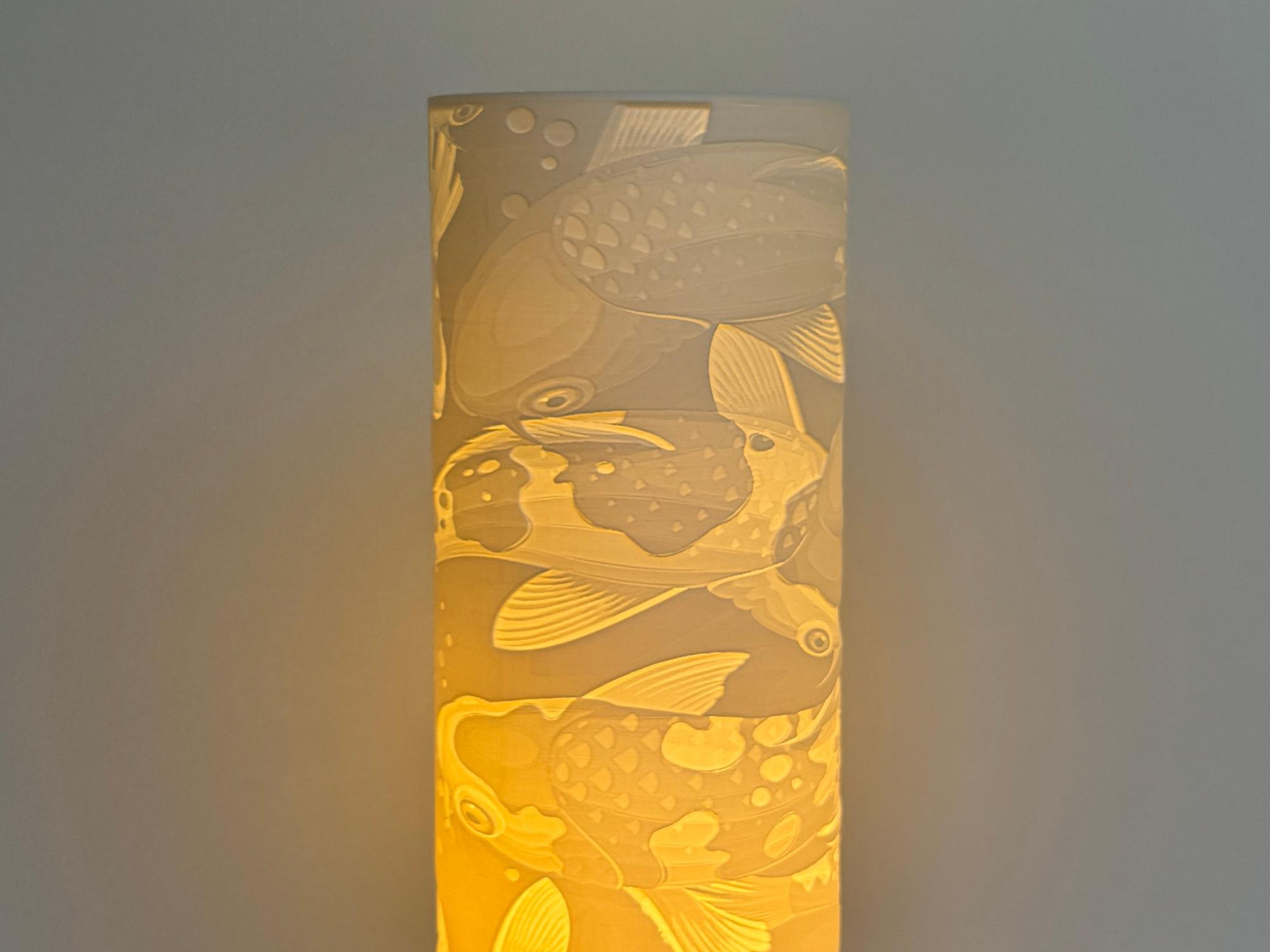 Koi, desk lamp. 3d model