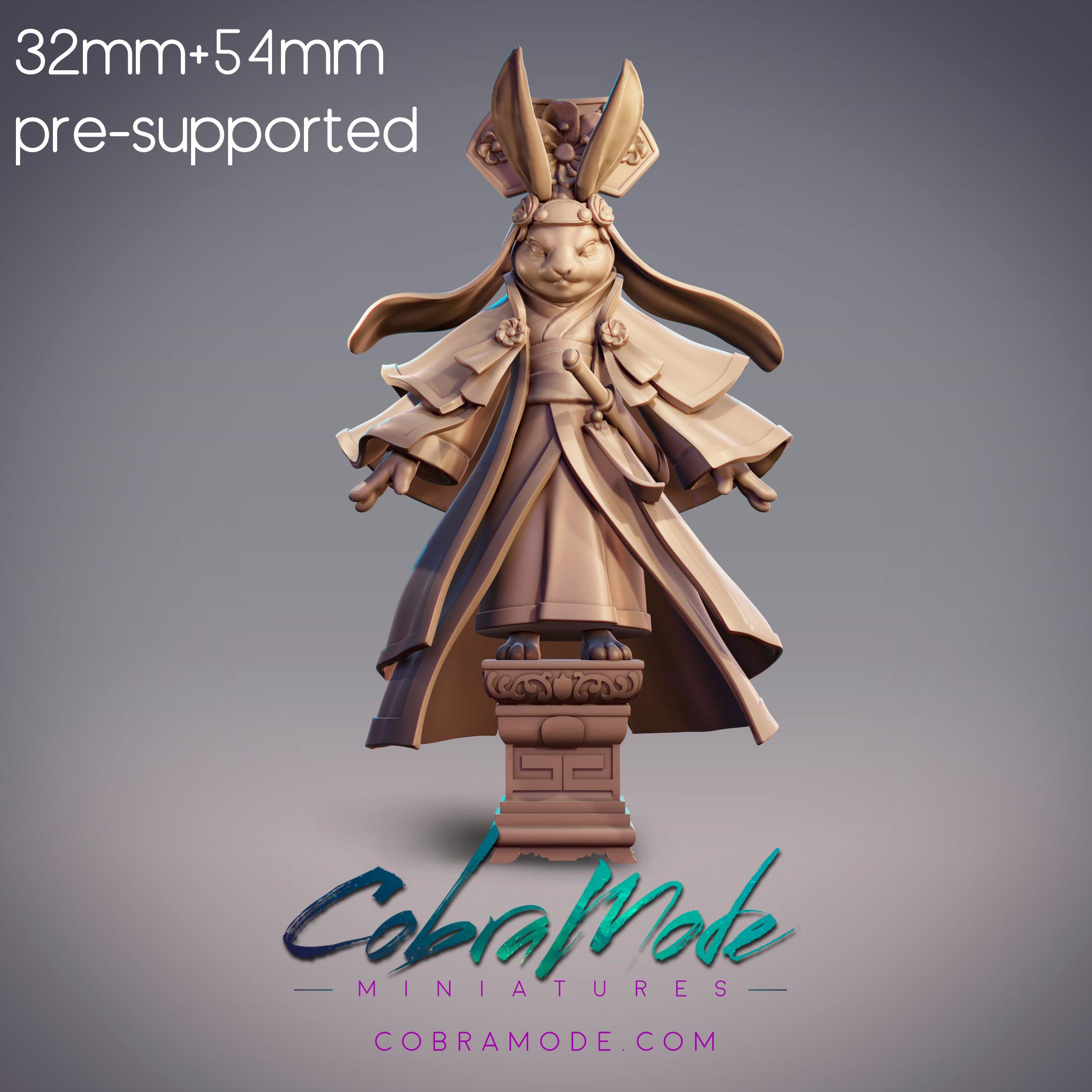 Rabbitfolk Child - Wild Swan, Guanghan Princess (Pre-Supported) 3d model