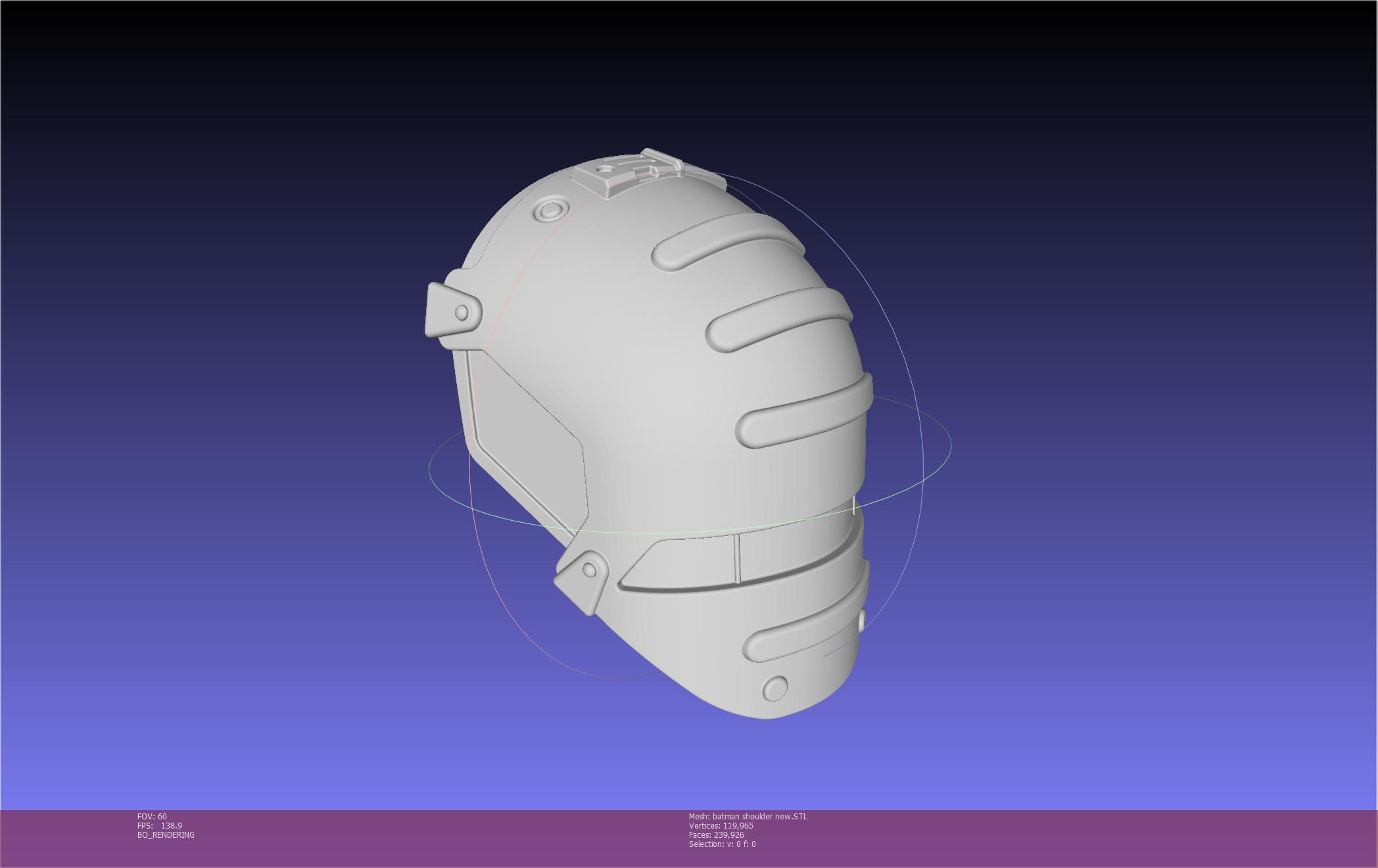 New Batman Shoulder 3d model