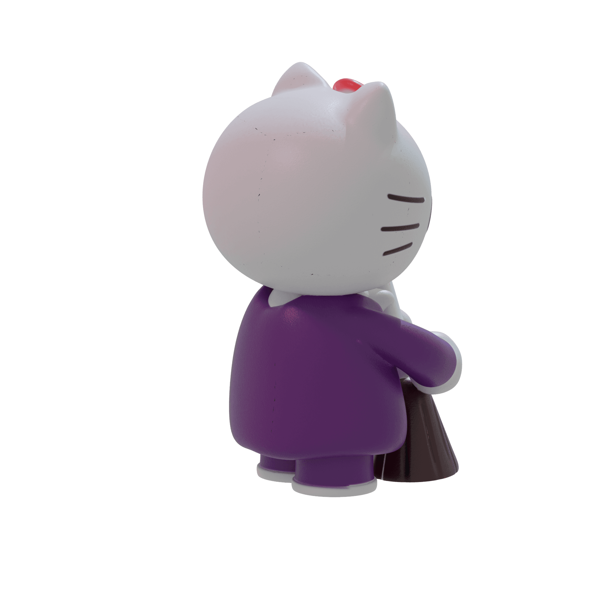 Hello Kitty Cleaning 3d model