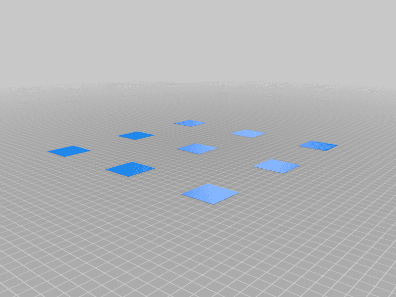 Yet another leveling grid. 3d model
