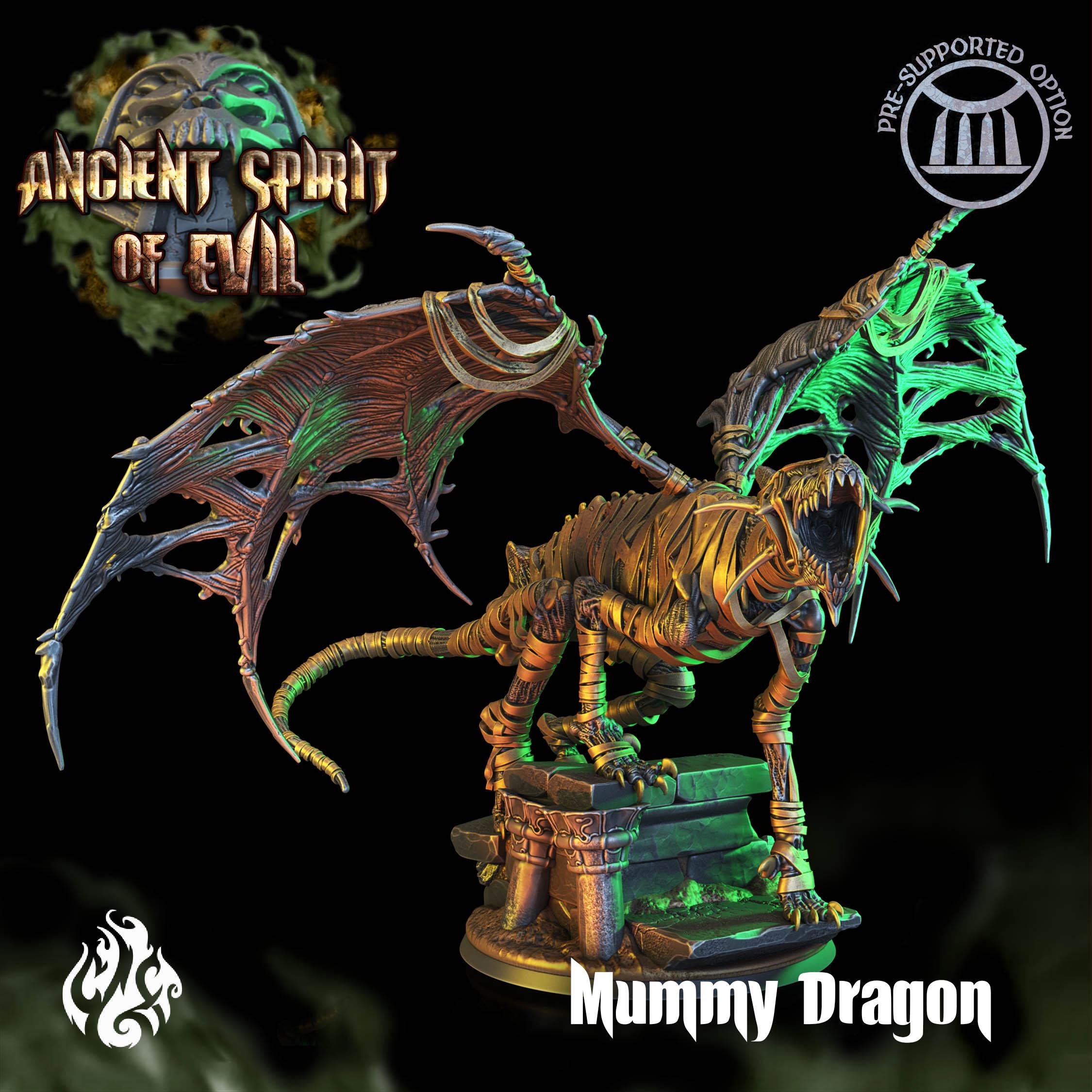 Mummy Dragon 3d model
