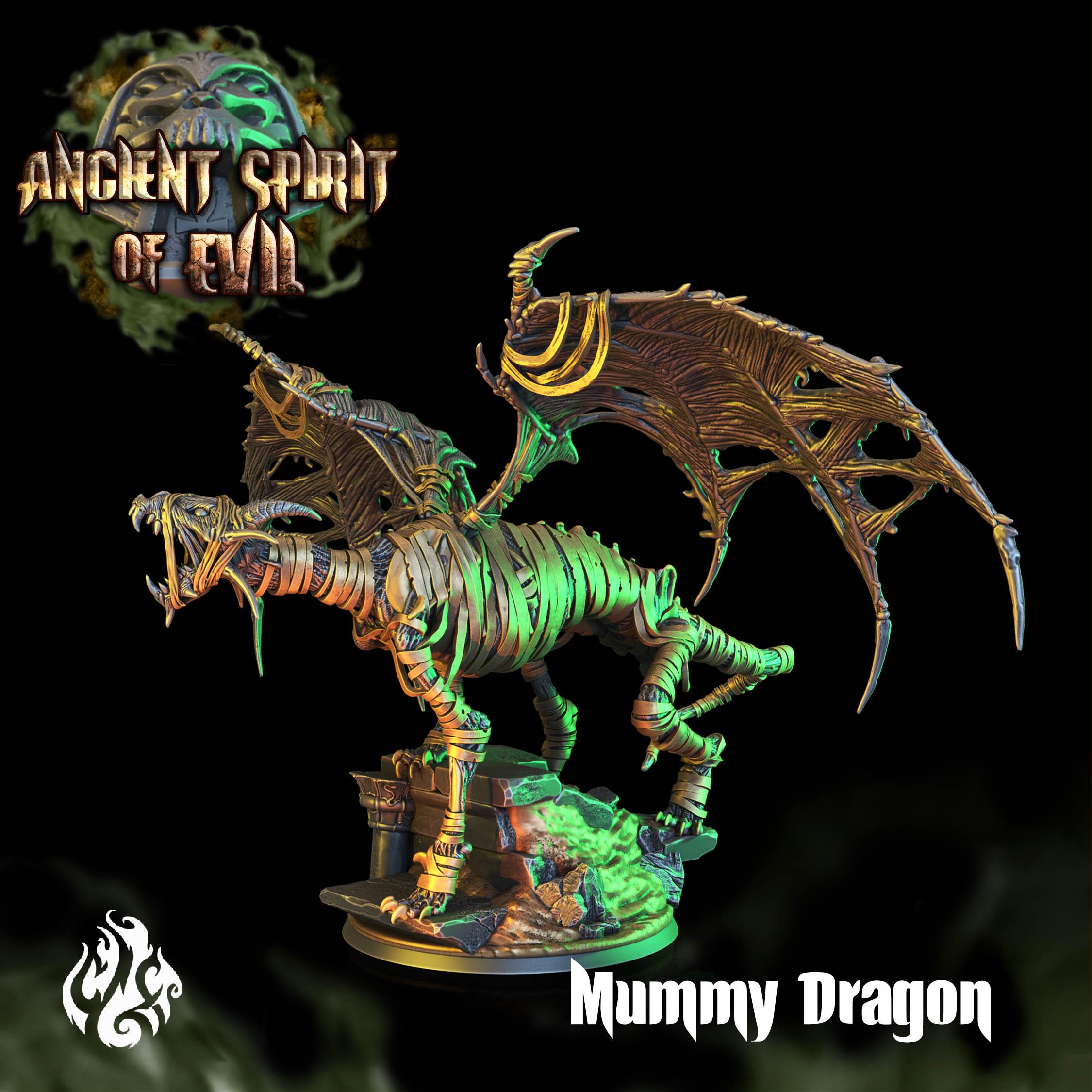 Mummy Dragon 3d model