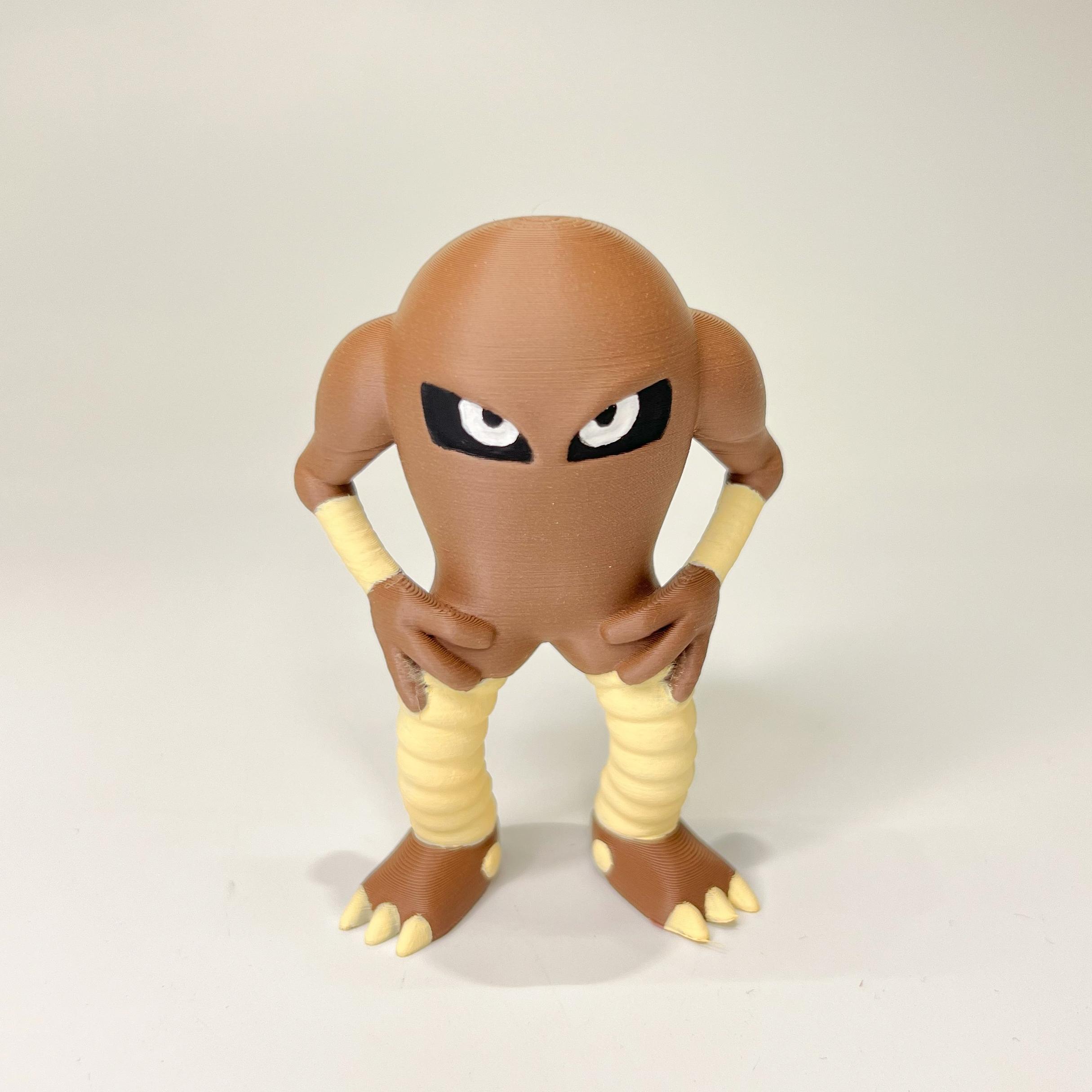 Hitmonlee (Easy Print No Supports) 3d model