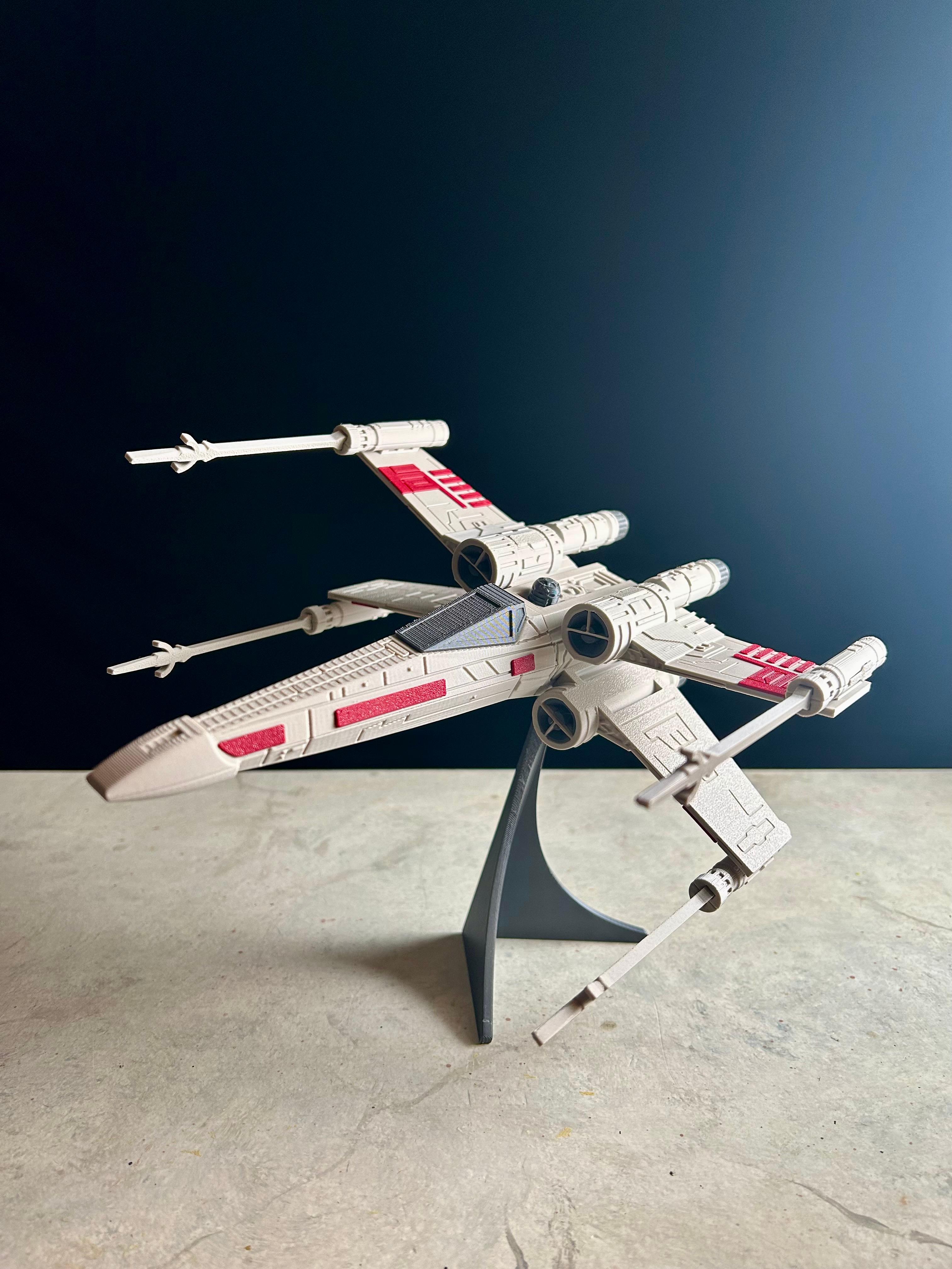 X-Wing Kit (No Support, No AMS, No Glue) 3d model