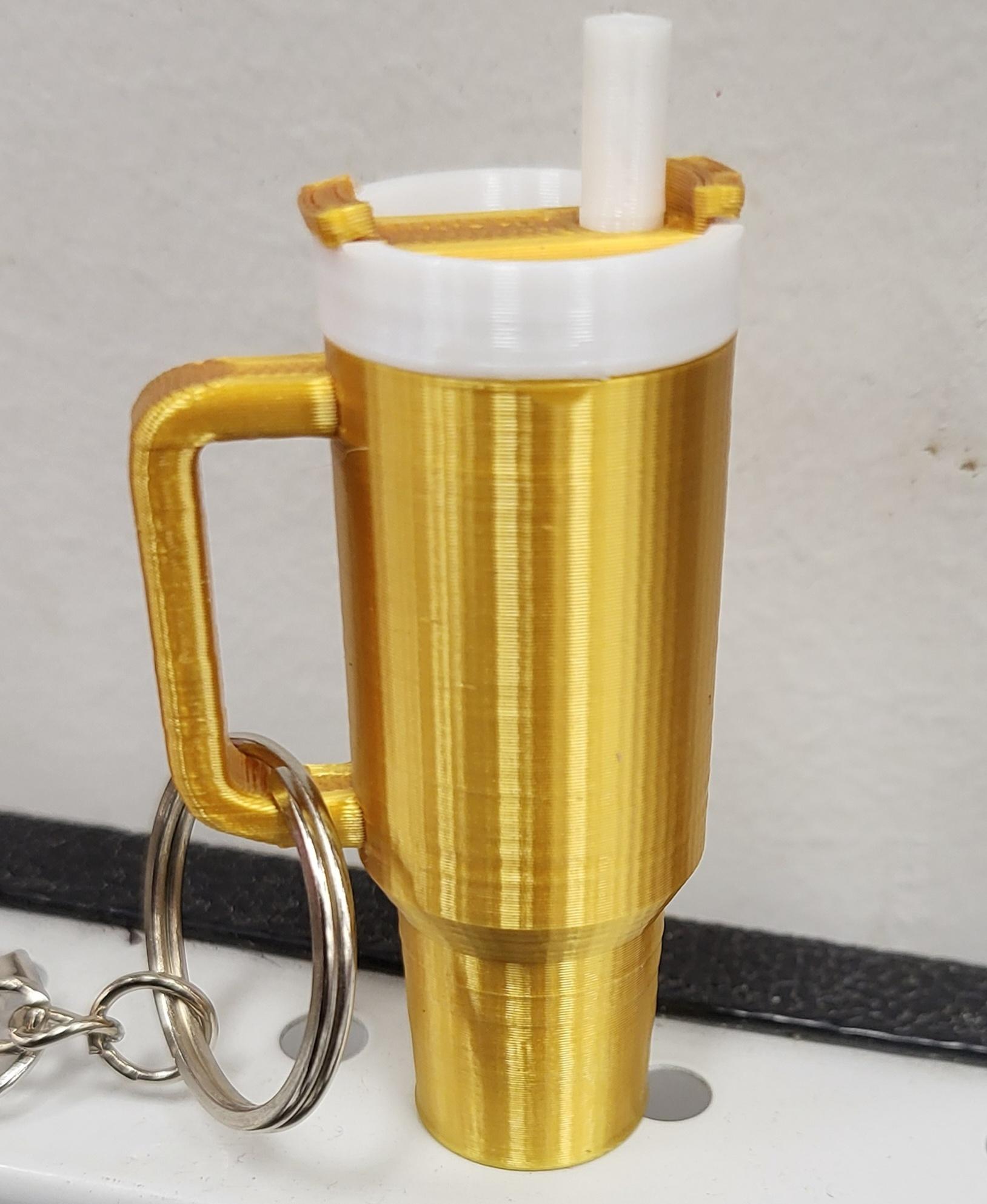 Trendy Cup Keychain - Great product design, people love it! - 3d model