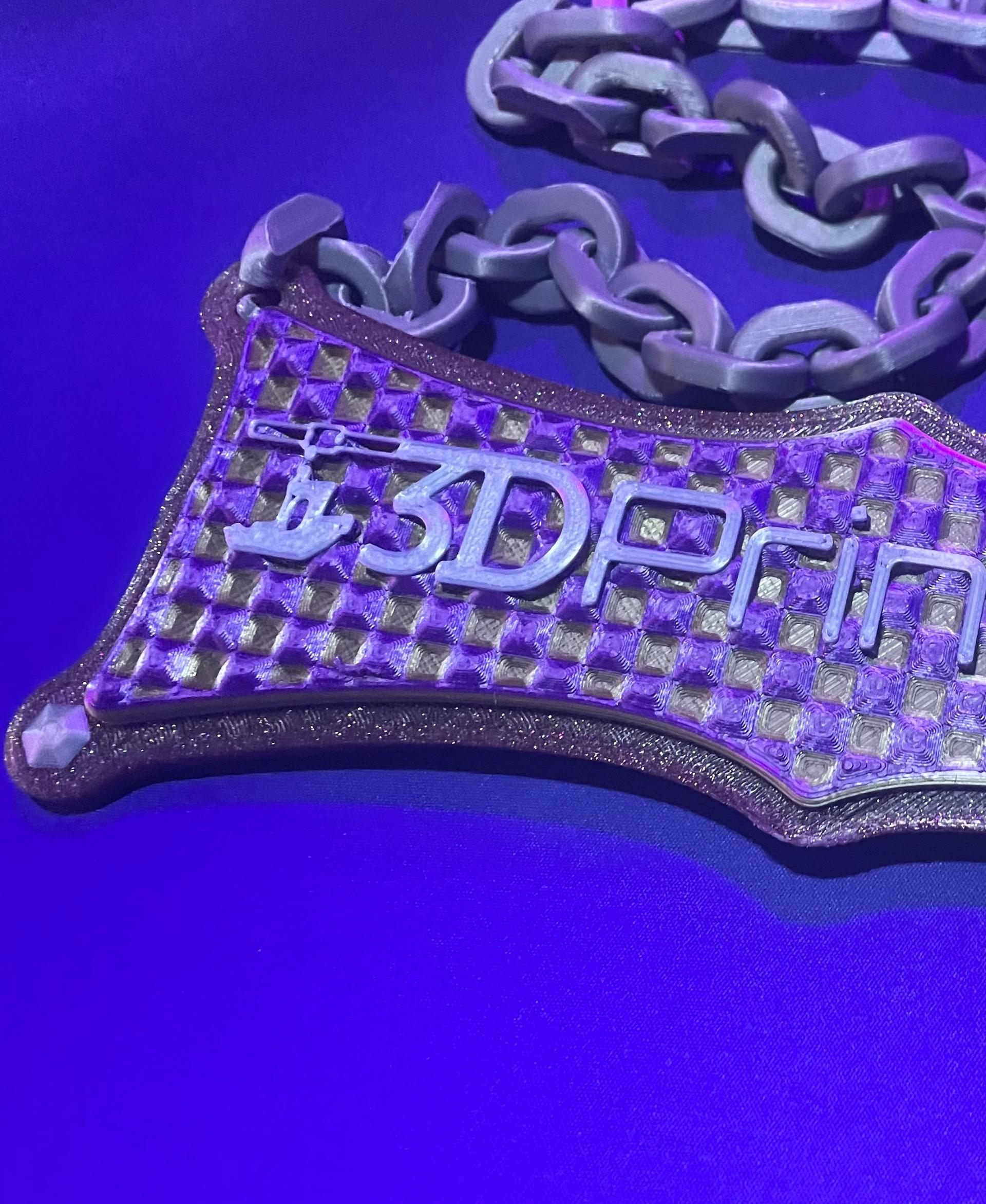 3DPrintopia Bling Chain 3d model