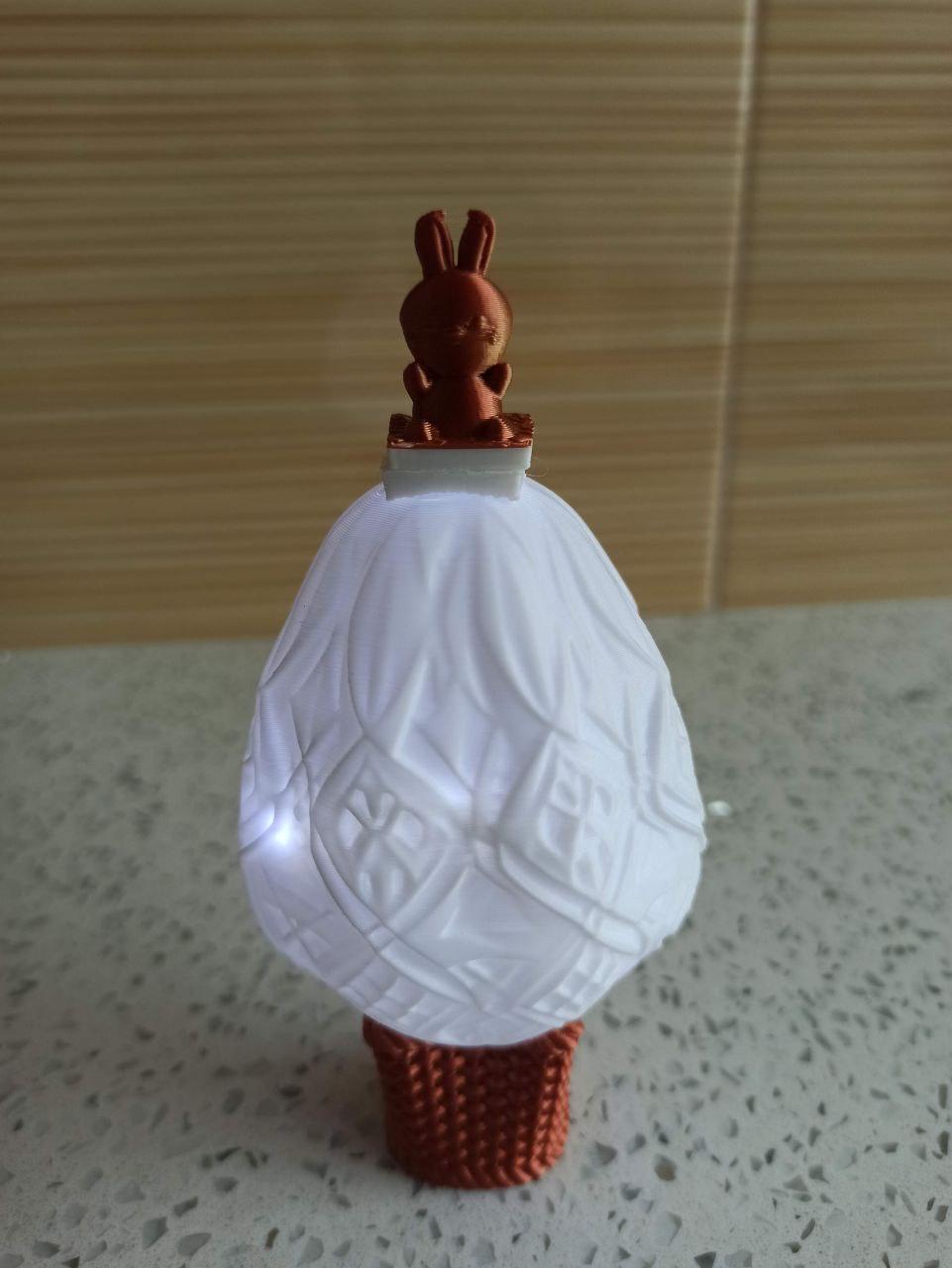 Remix Lamp Easter Egg #SpringThangs - Lights on!! - 3d model