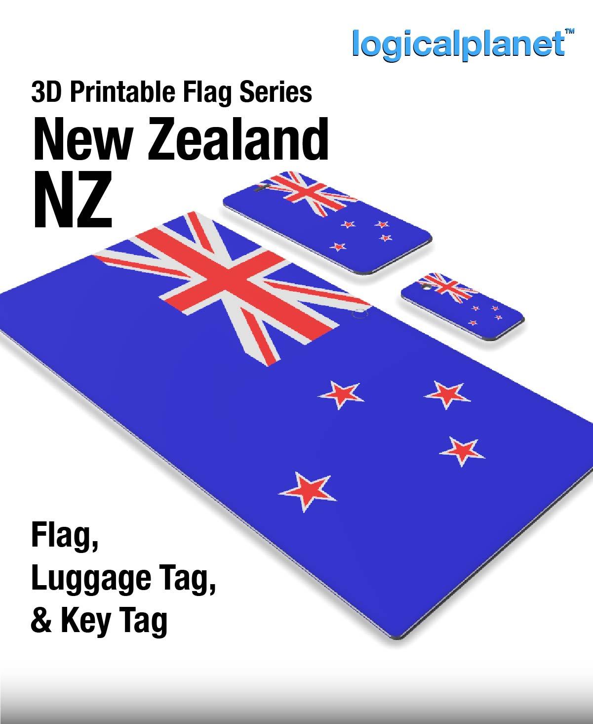 NZ - New Zealand 3d model