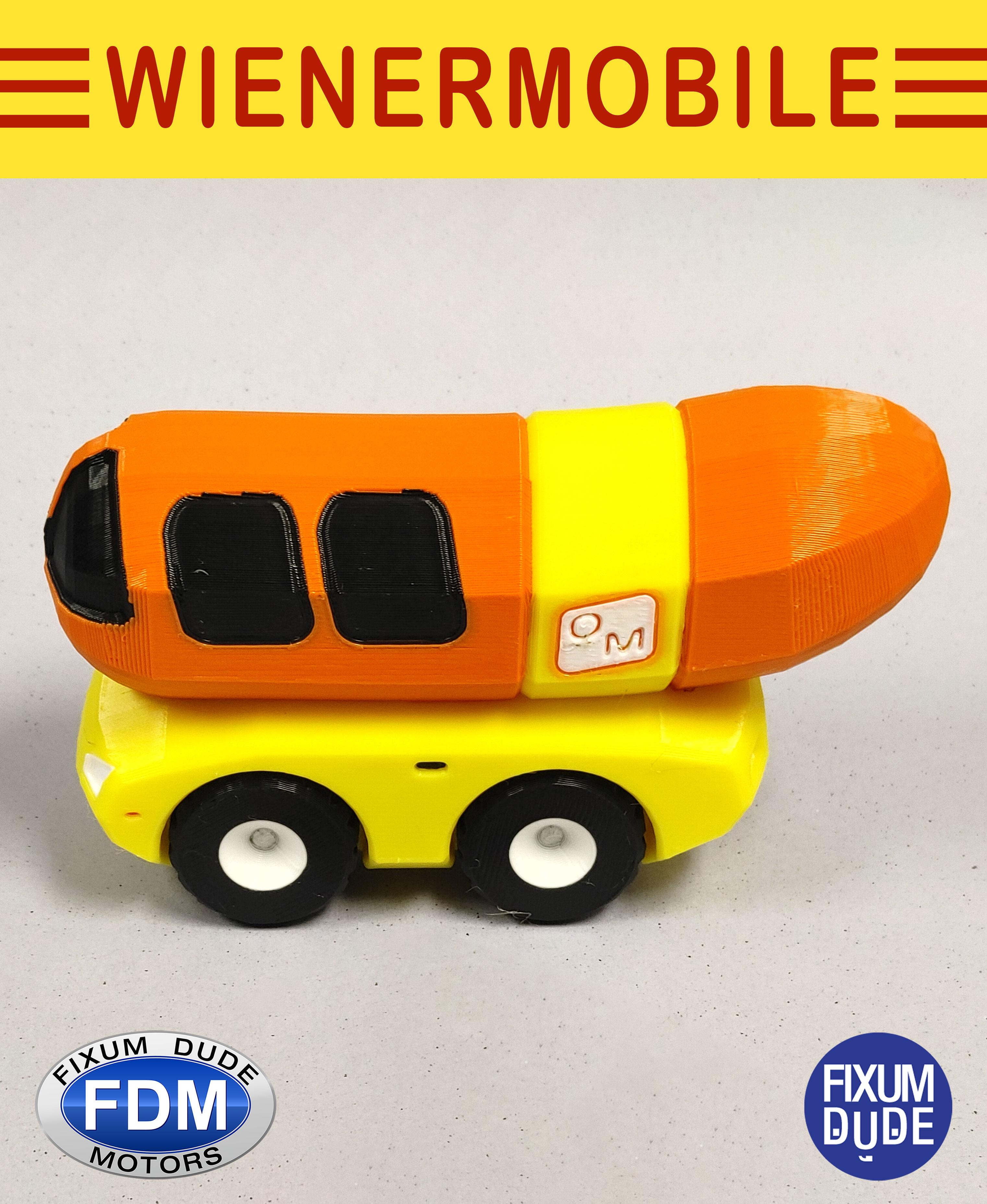 Fixum Dude Motors PiP Wienermobile 3d model