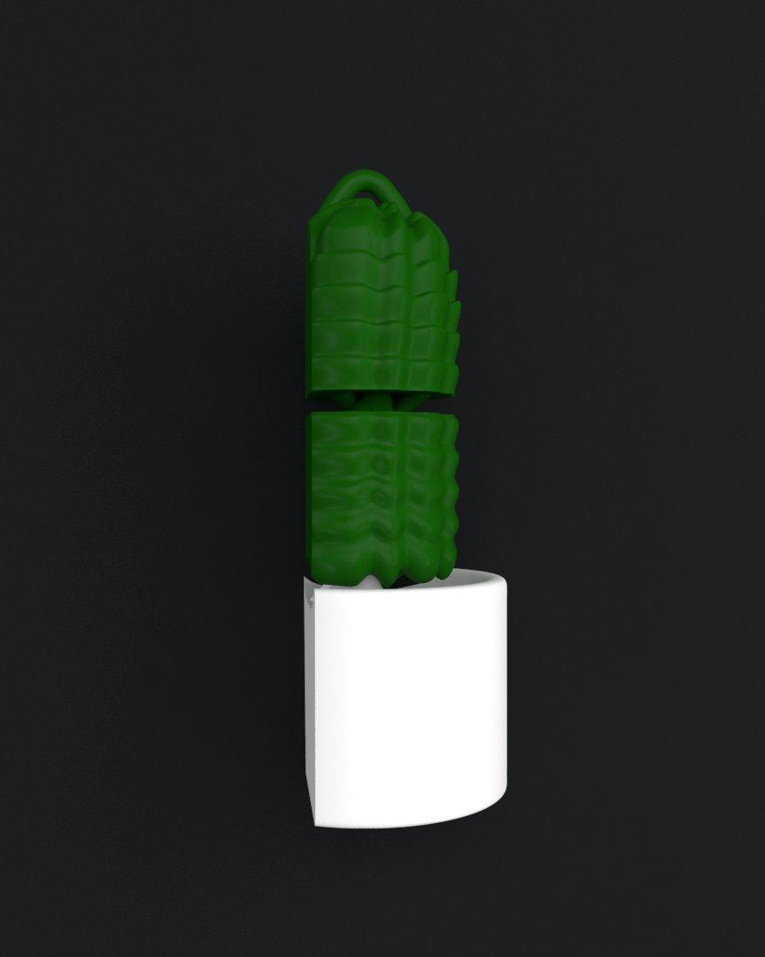 LLAVERO CACTUS ARTICULADO 3 3d model