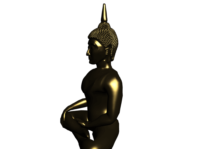 Buddha statue.stl 3d model