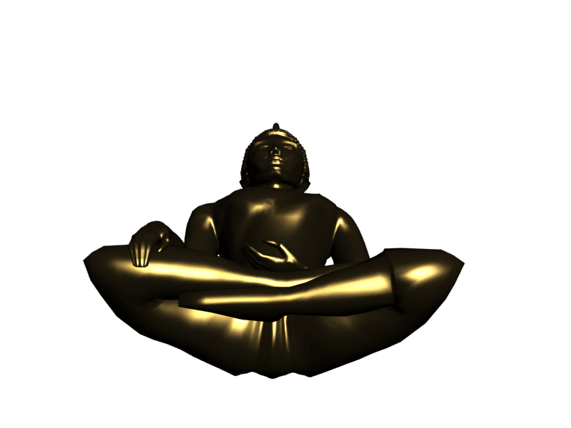 Buddha statue.stl 3d model