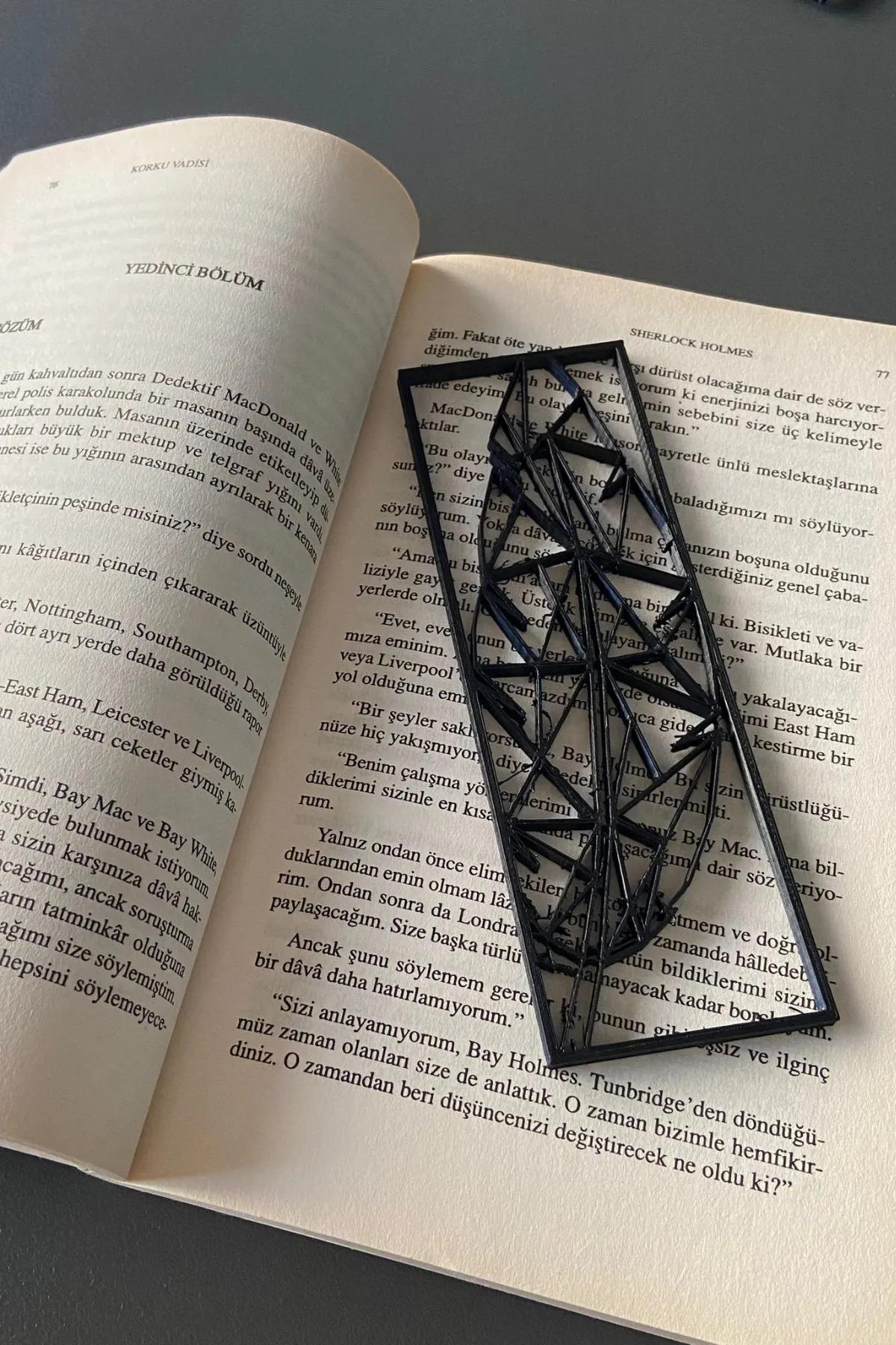 Leaf Bookmark 3d model