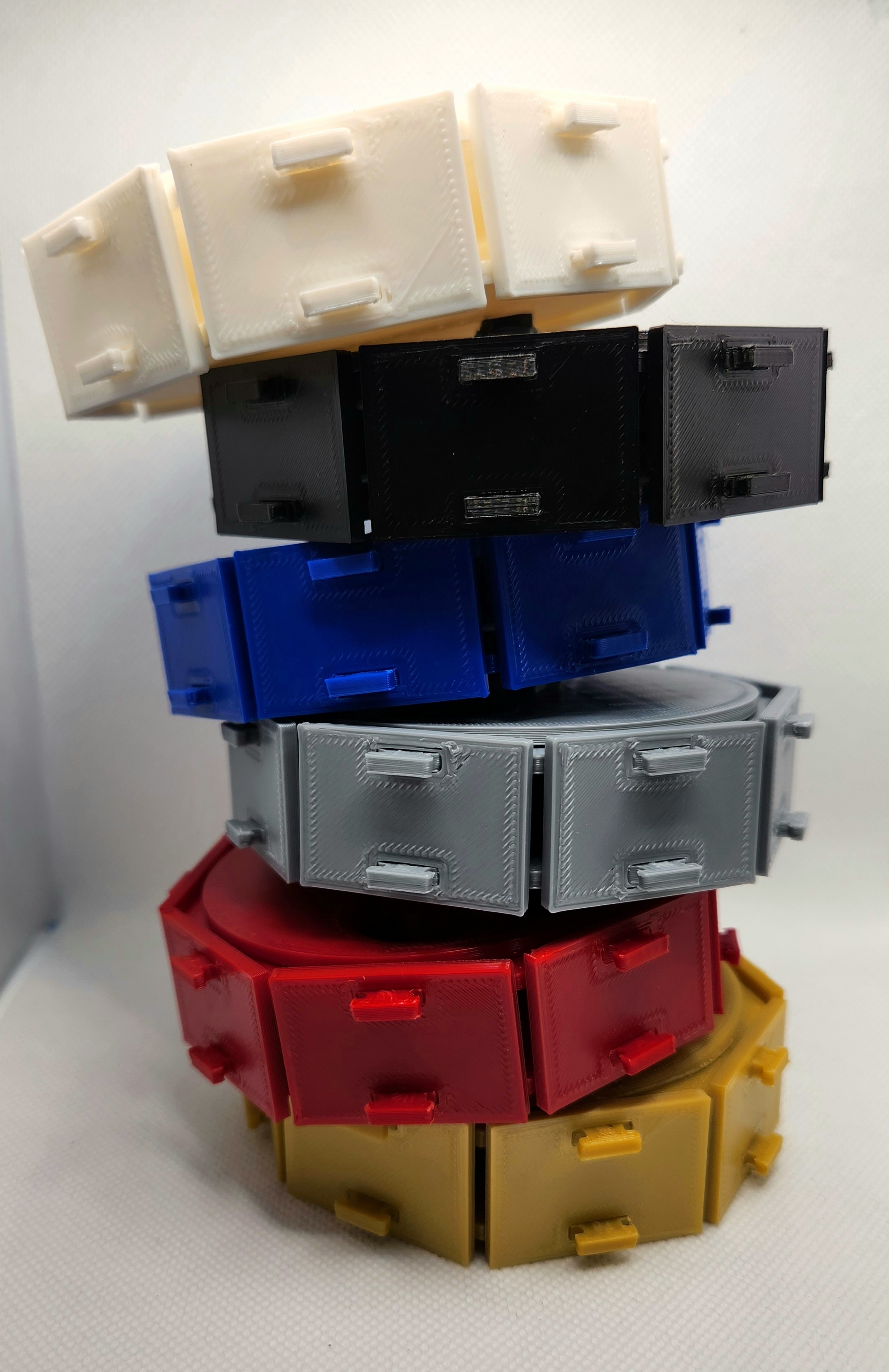 Modular Storage Box 3d model