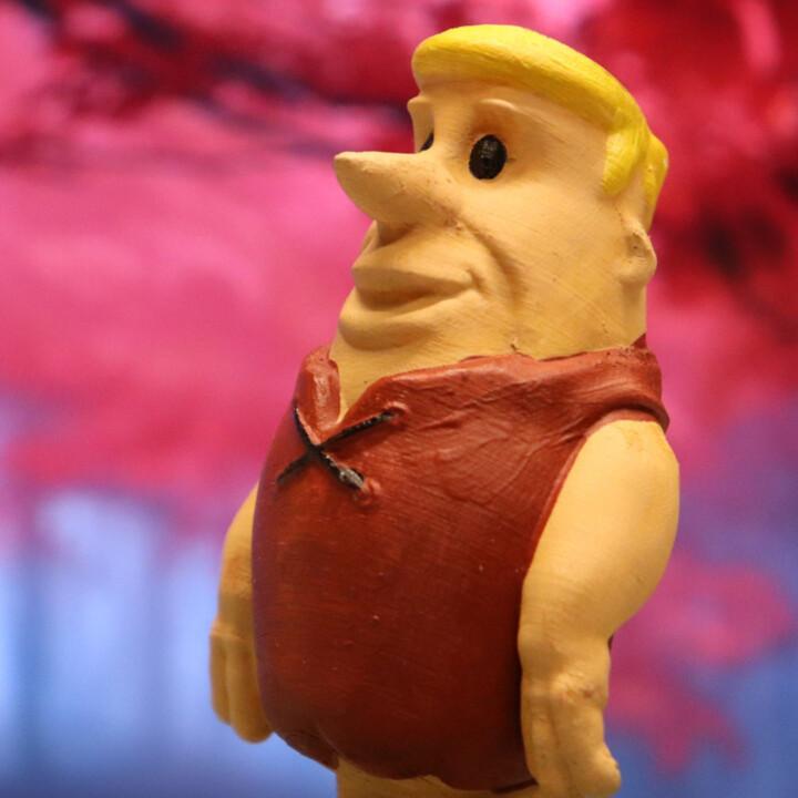 Barney Rubble from Flintstones 3d model
