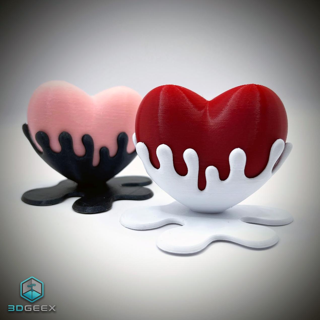 Melting Hearts Collection 3d model