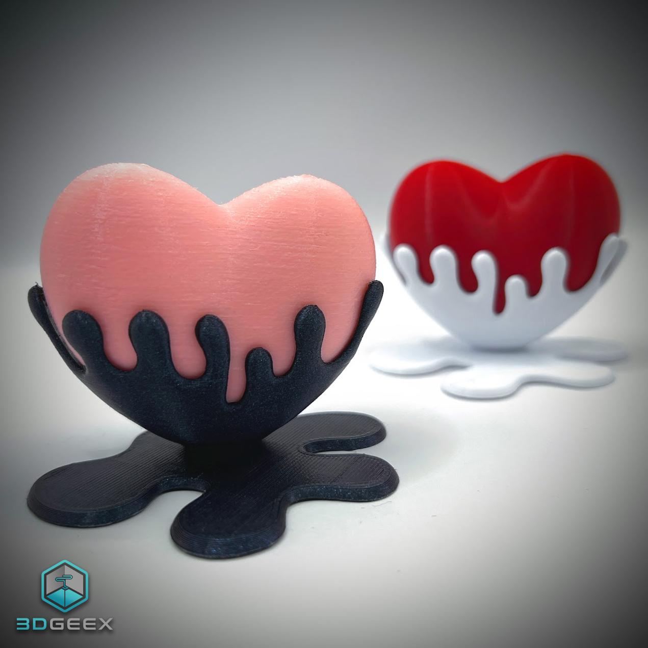 Melting Hearts Collection 3d model