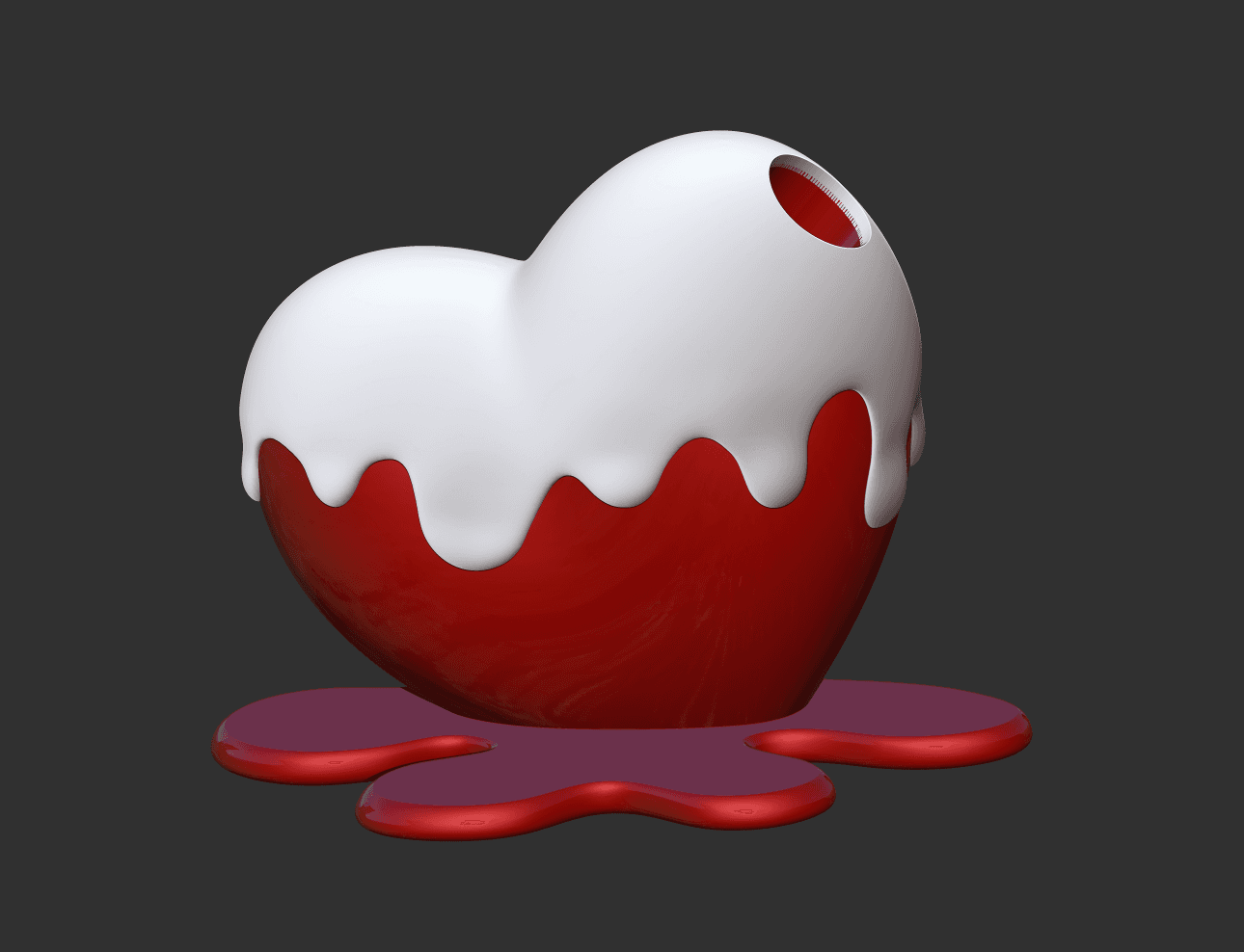 Melting Hearts Collection 3d model