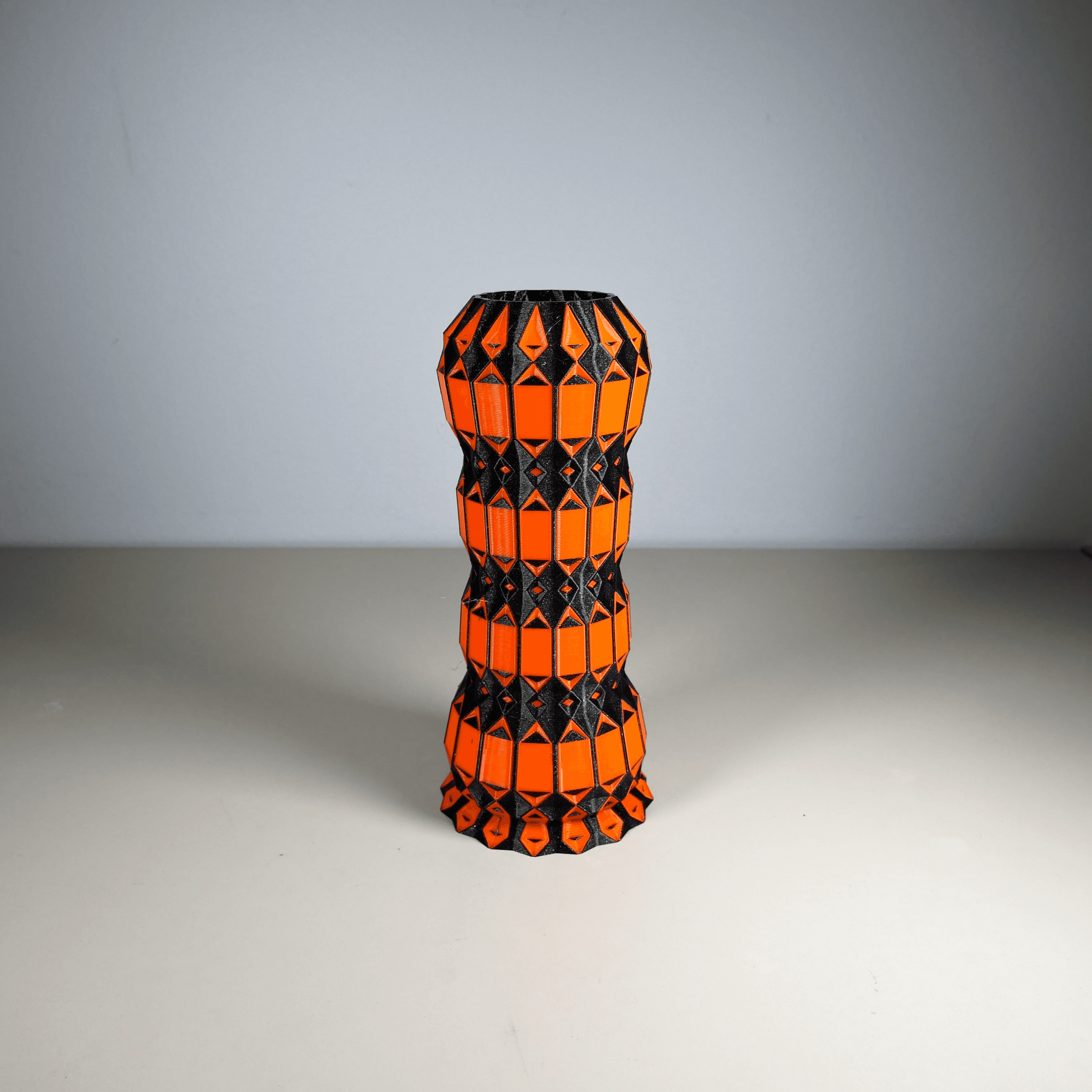 Dual Colour Aztec Vase MMU 3mf 3d model
