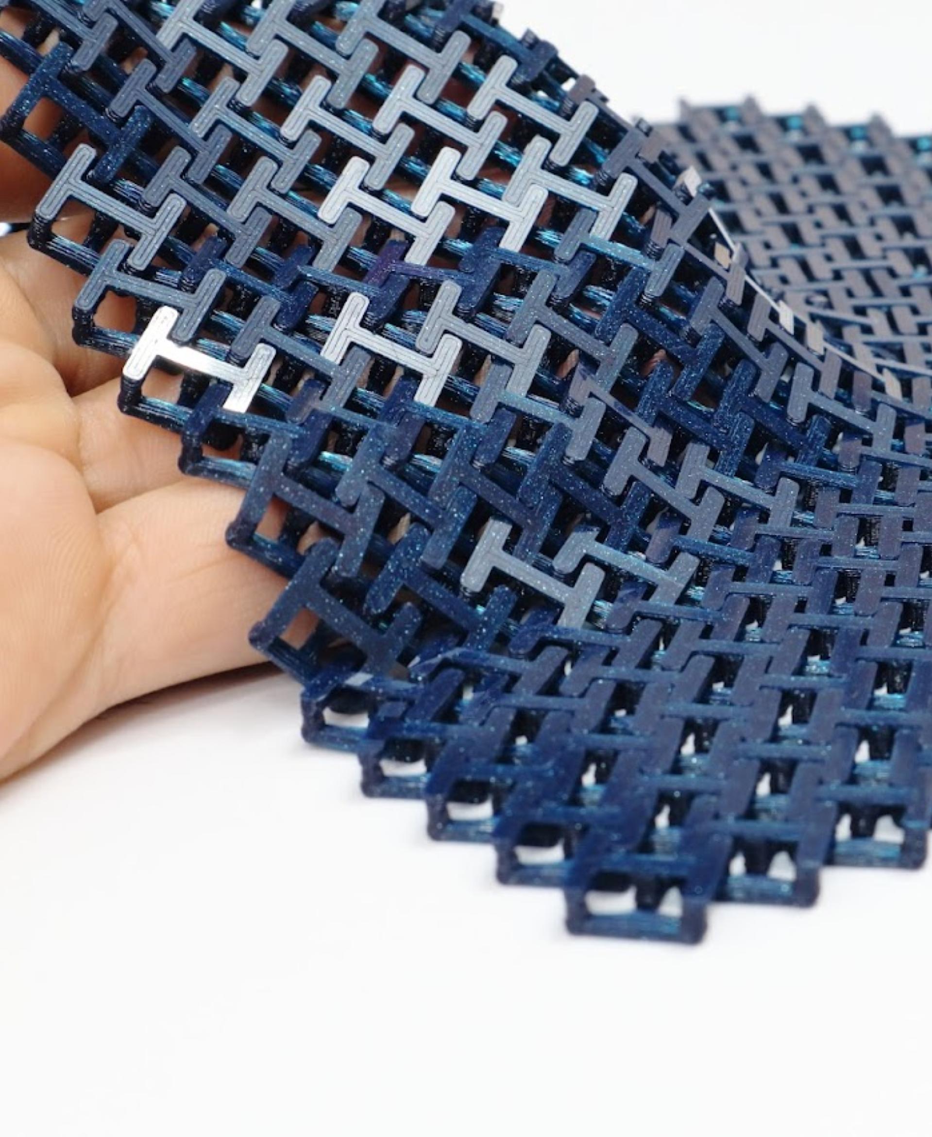 Chainmail - 3D Printable Fabric - SOURCE FILE 3d model