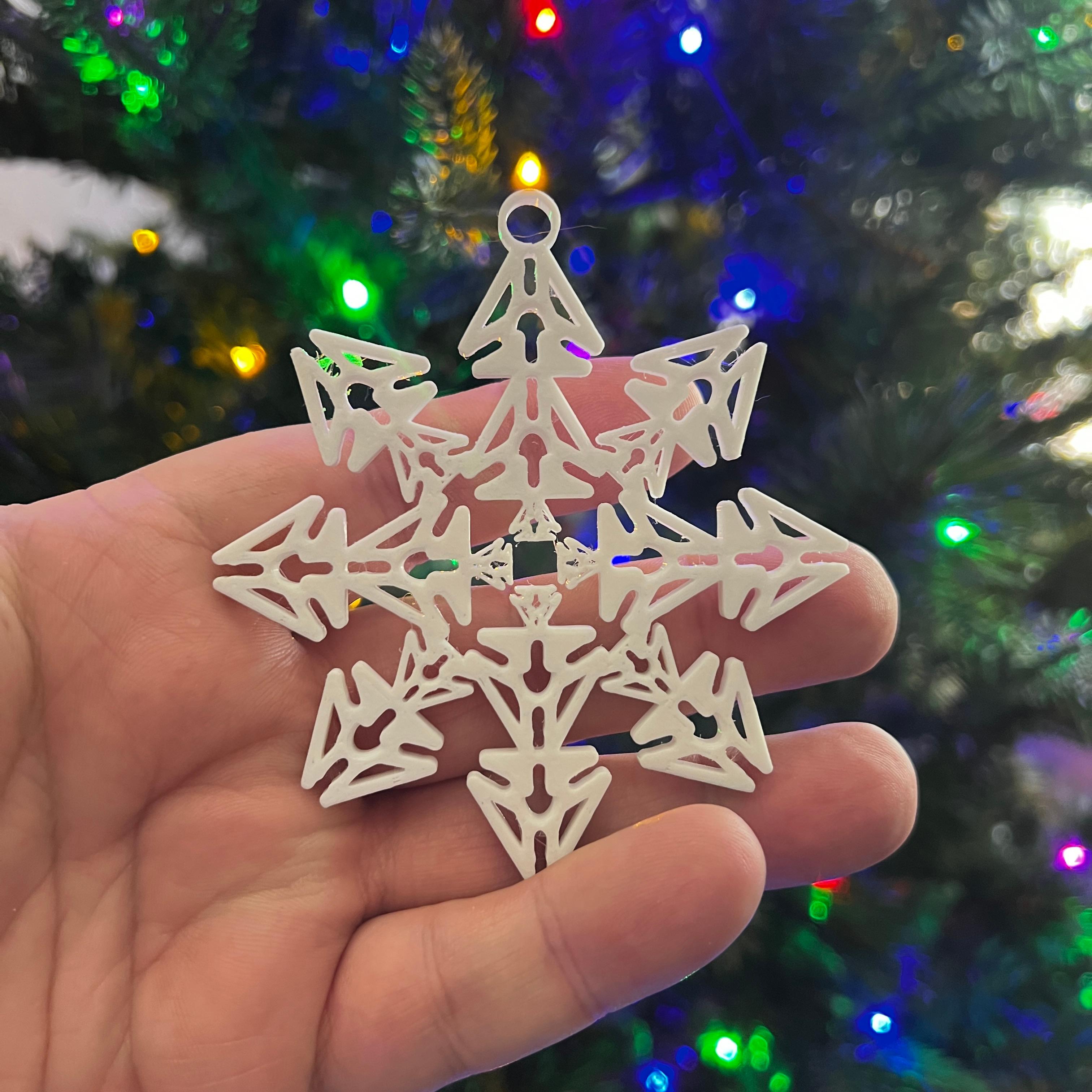 K2 Snowflake 3d model