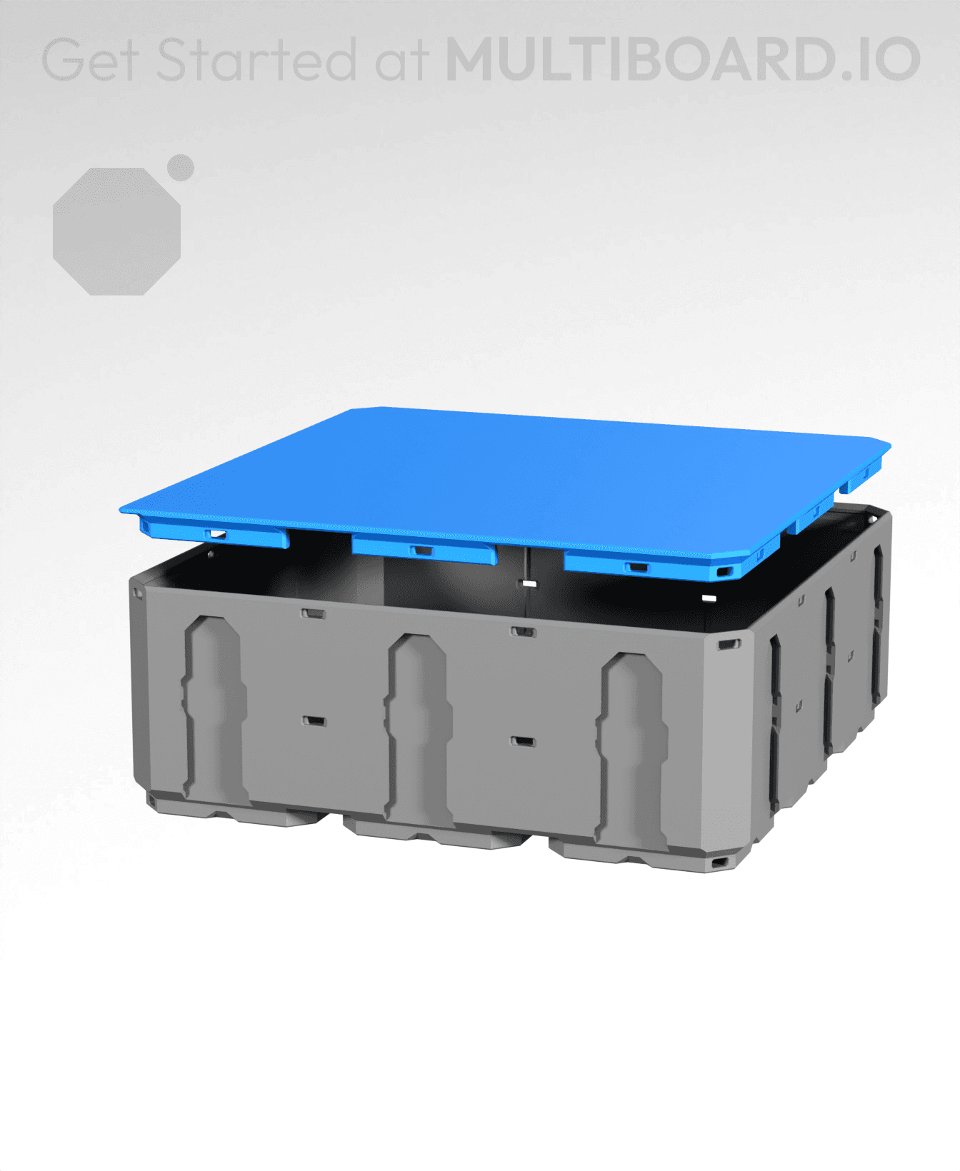 3x3 - Universal Drop-In Lid 3d model