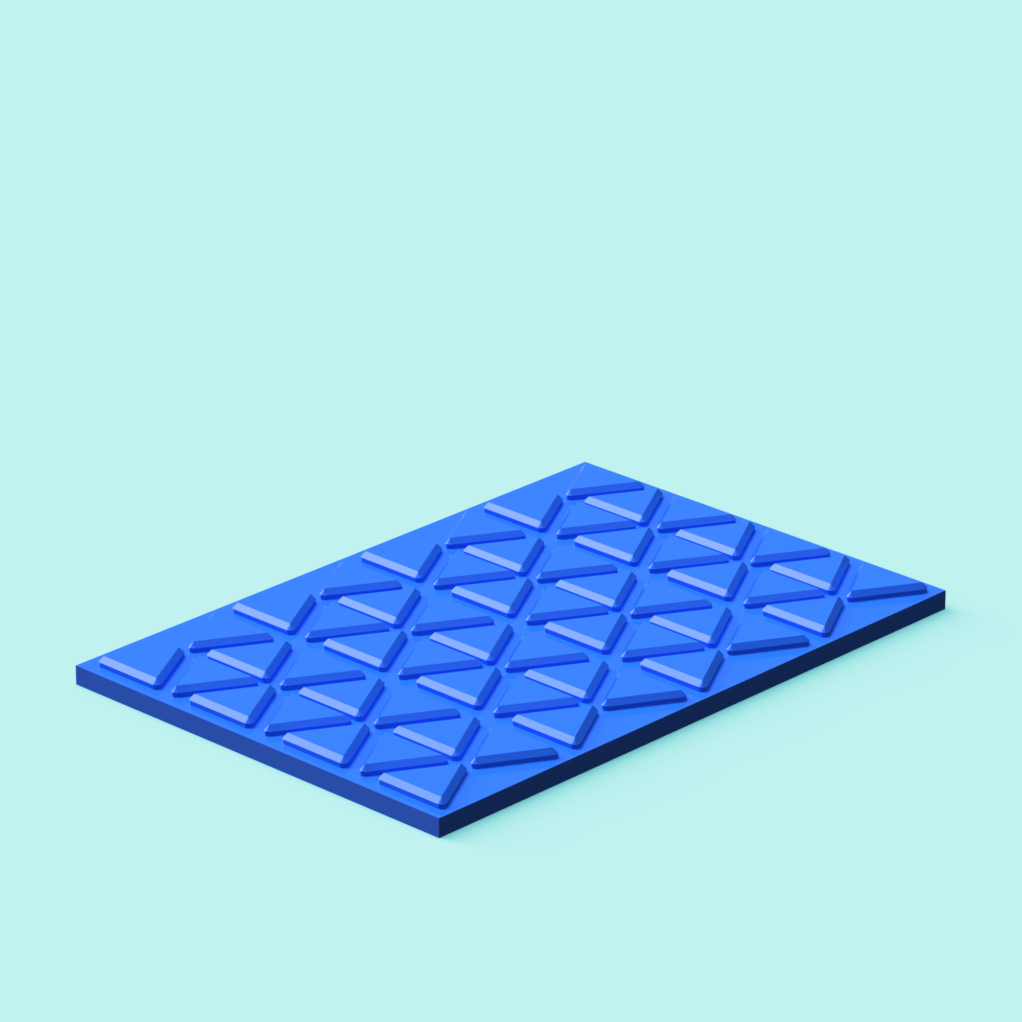 Tessellation Patterned Soap Dish  3d model