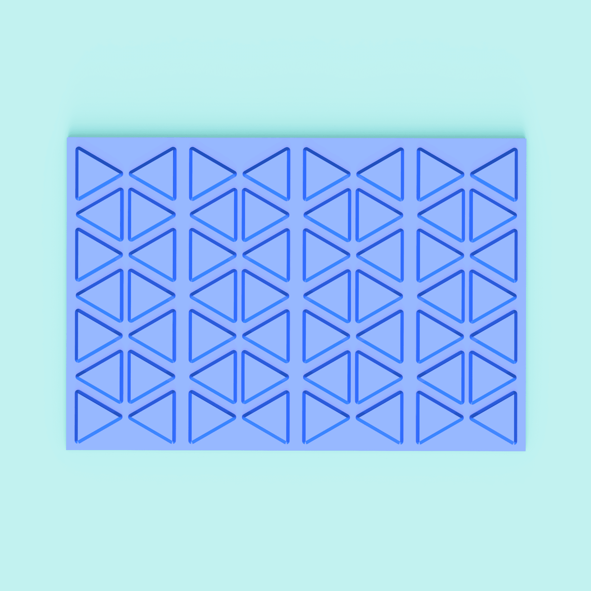 Tessellation Patterned Soap Dish  3d model