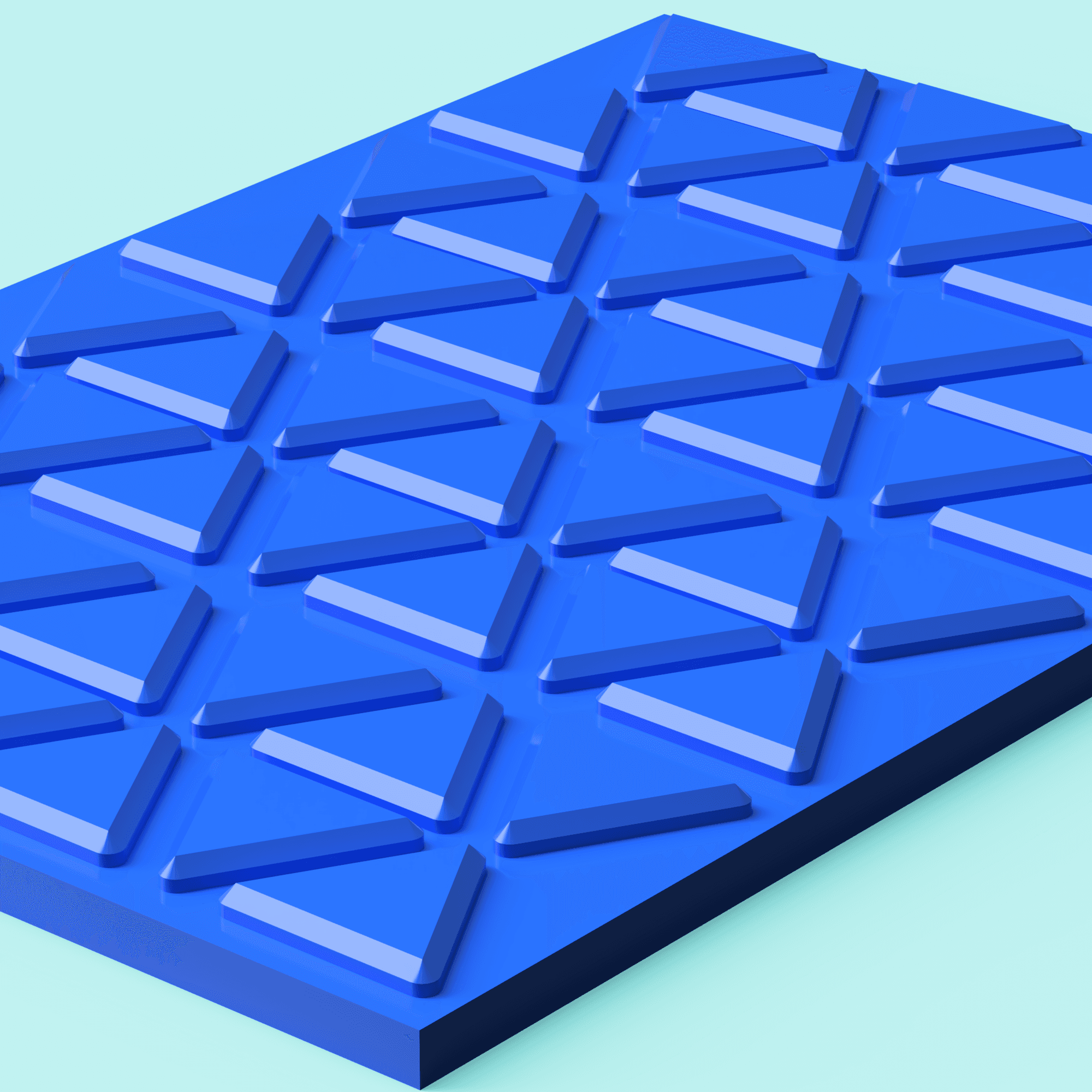 Tessellation Patterned Soap Dish  3d model