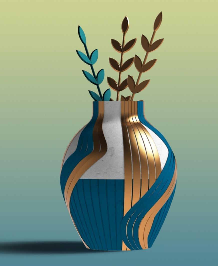 Harbor Breeze ~ Vase 3d model