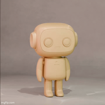 Cute Robot (Updated) 3d model