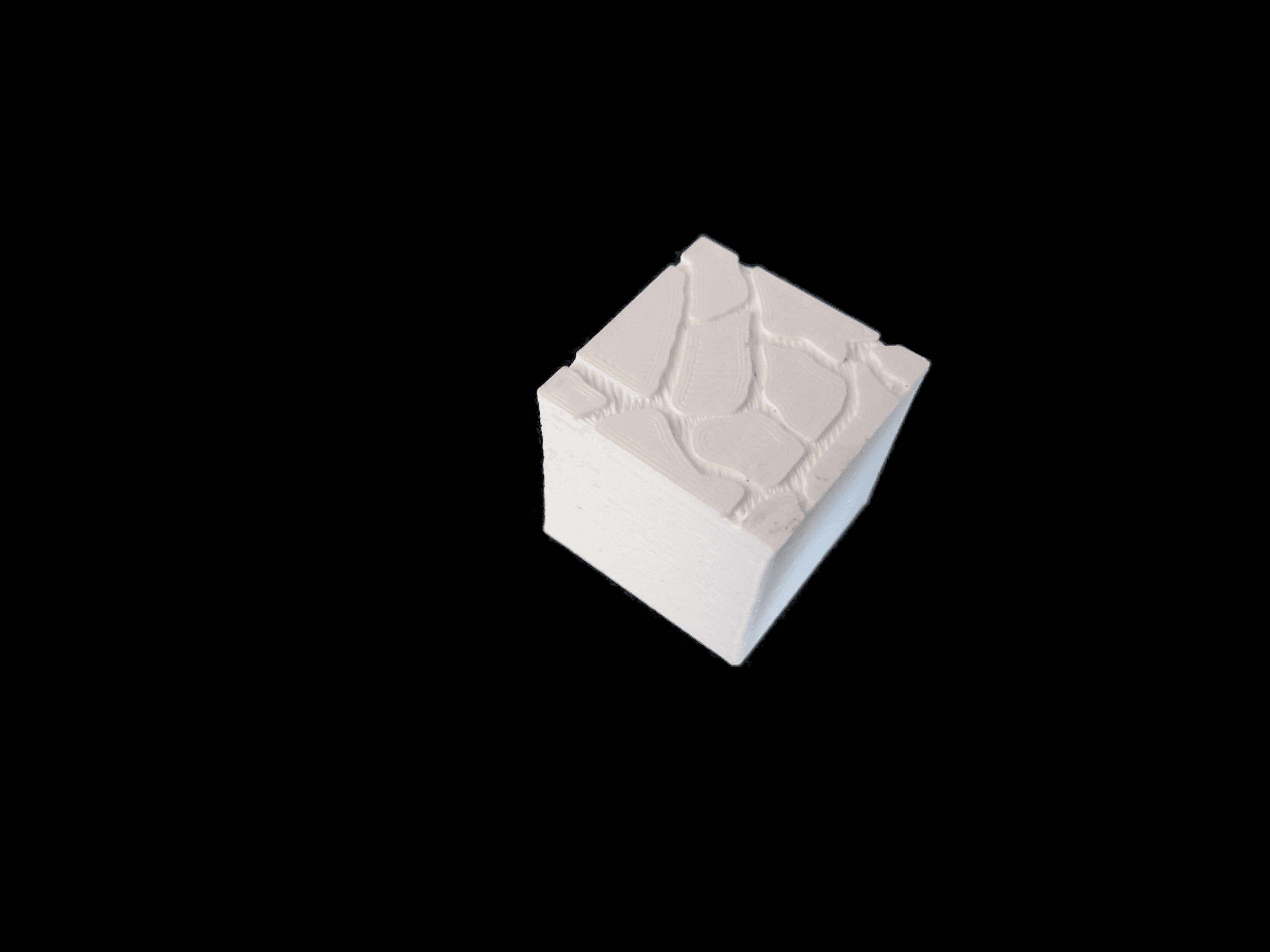 Dont break the ice hammer and ice cube 3d model