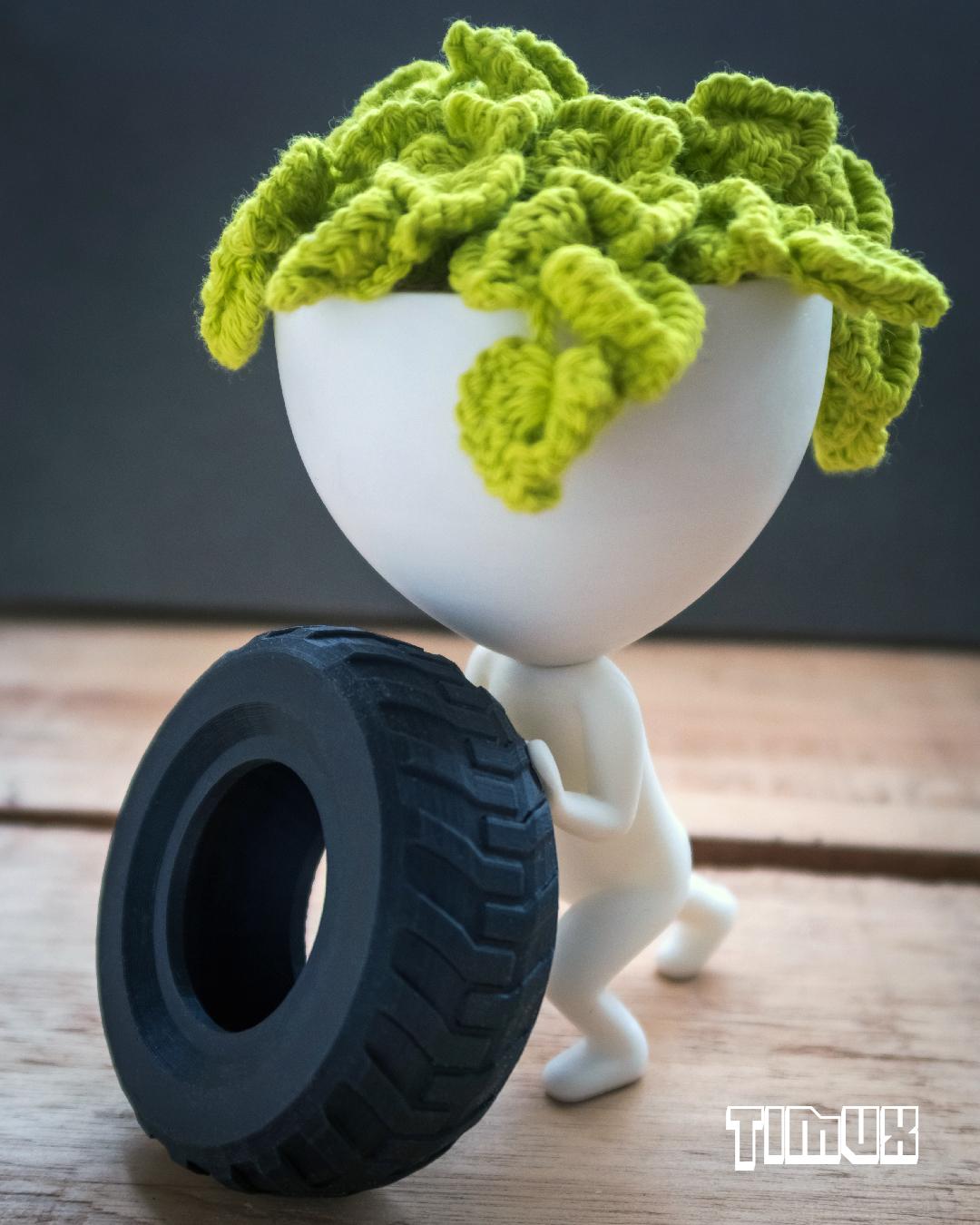 ROBERT PLANT DOING CROSSFIT - TIRE FLIP 3d model