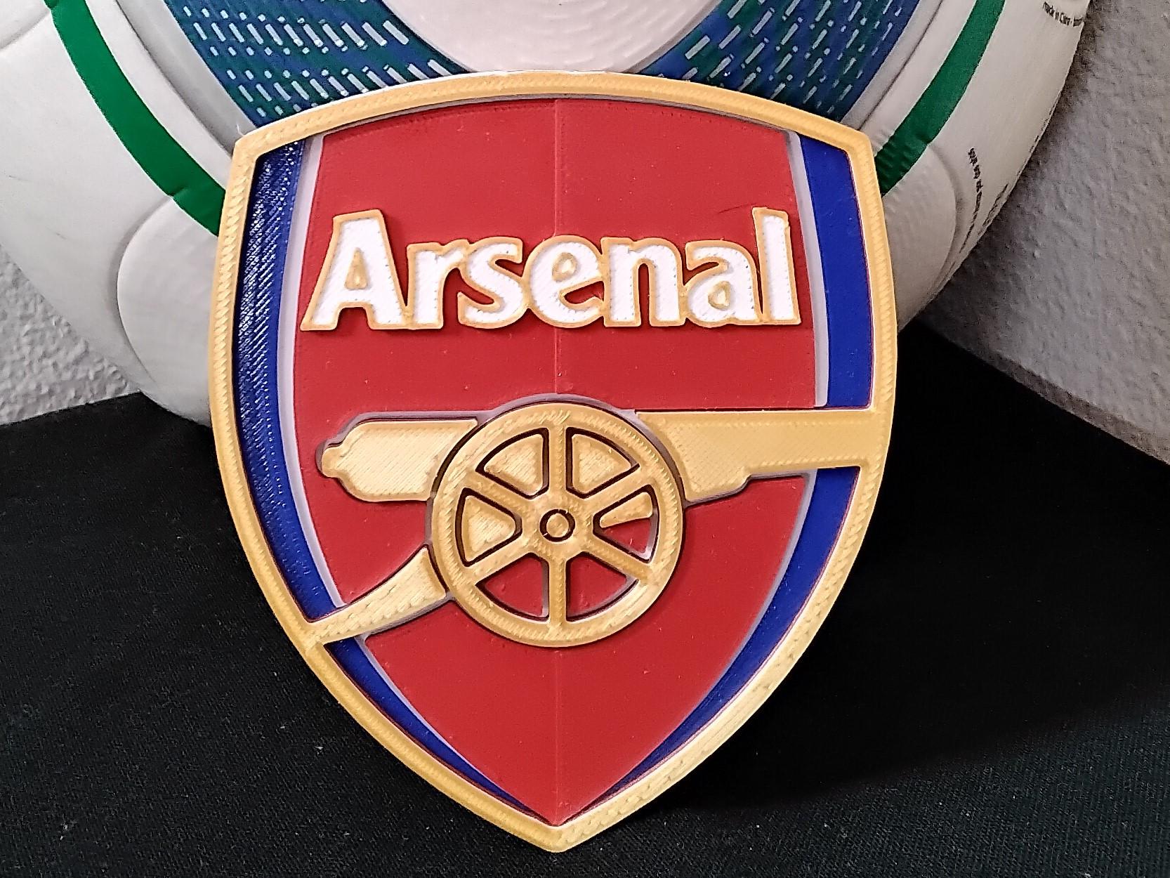 Arsenal coaster or plaque 3d model