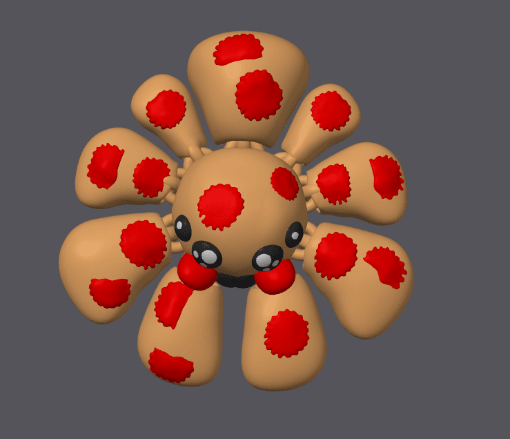 Pizza Spider *Personal Use* 3d model