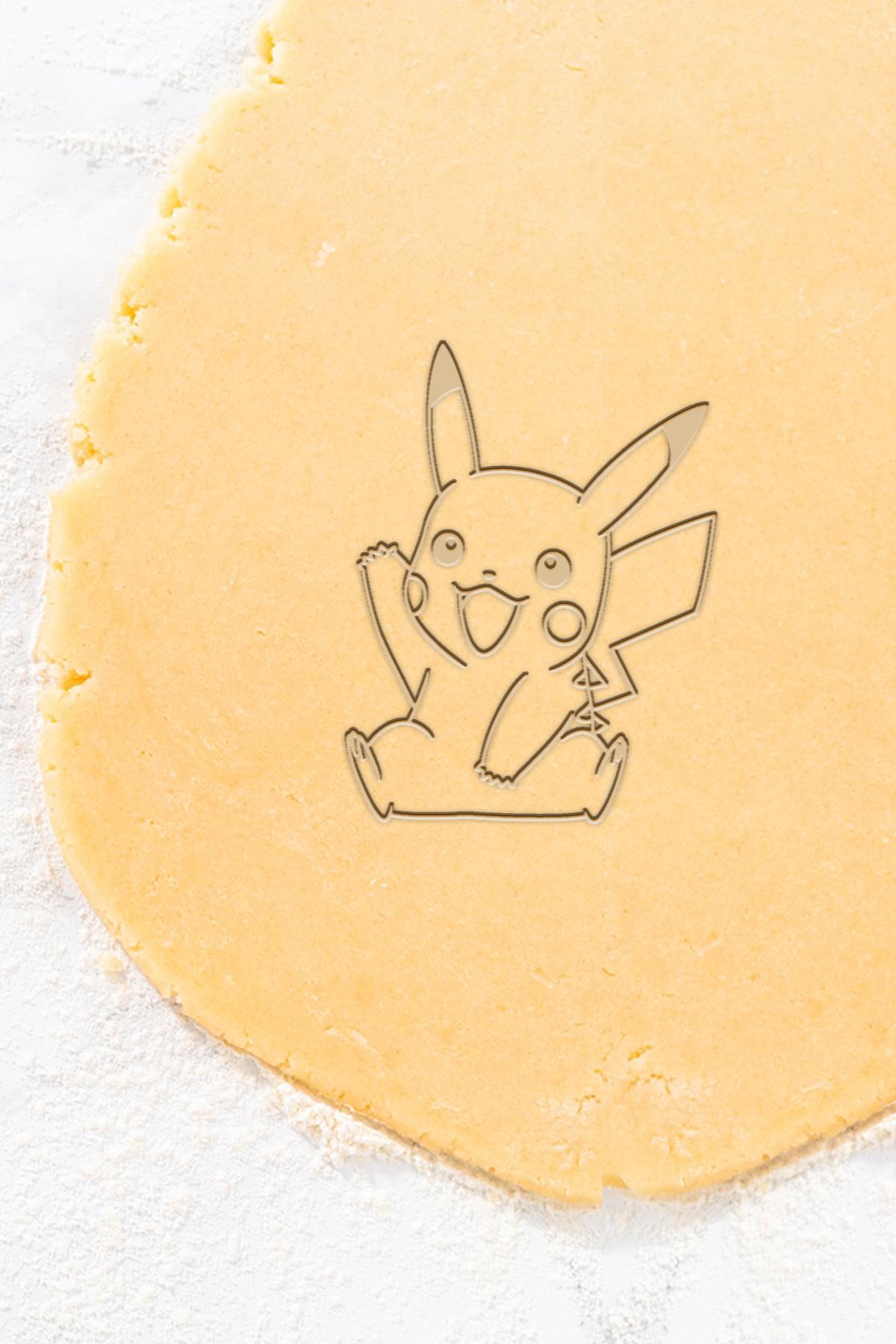 Pikachu Cookie Cutter, Biscuit Cutter 3d model