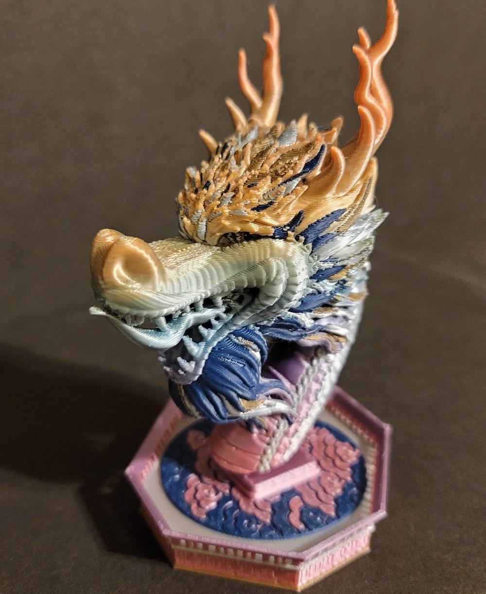 2024 Year of The Dragon Bust 3d model