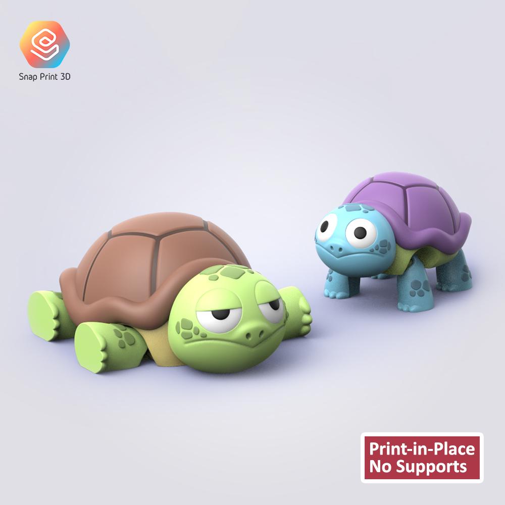 Flexi Tortues 3d model