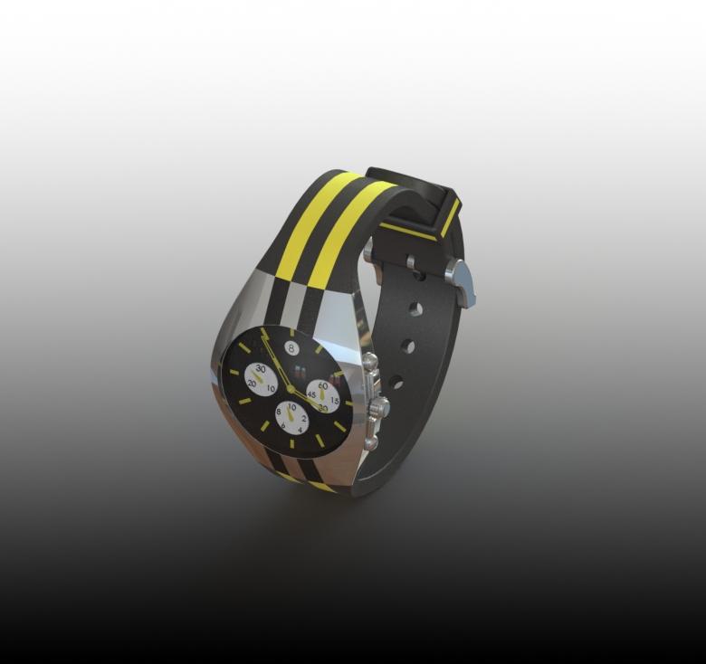 Sport Watch (Reloj Deportivo) 3d model