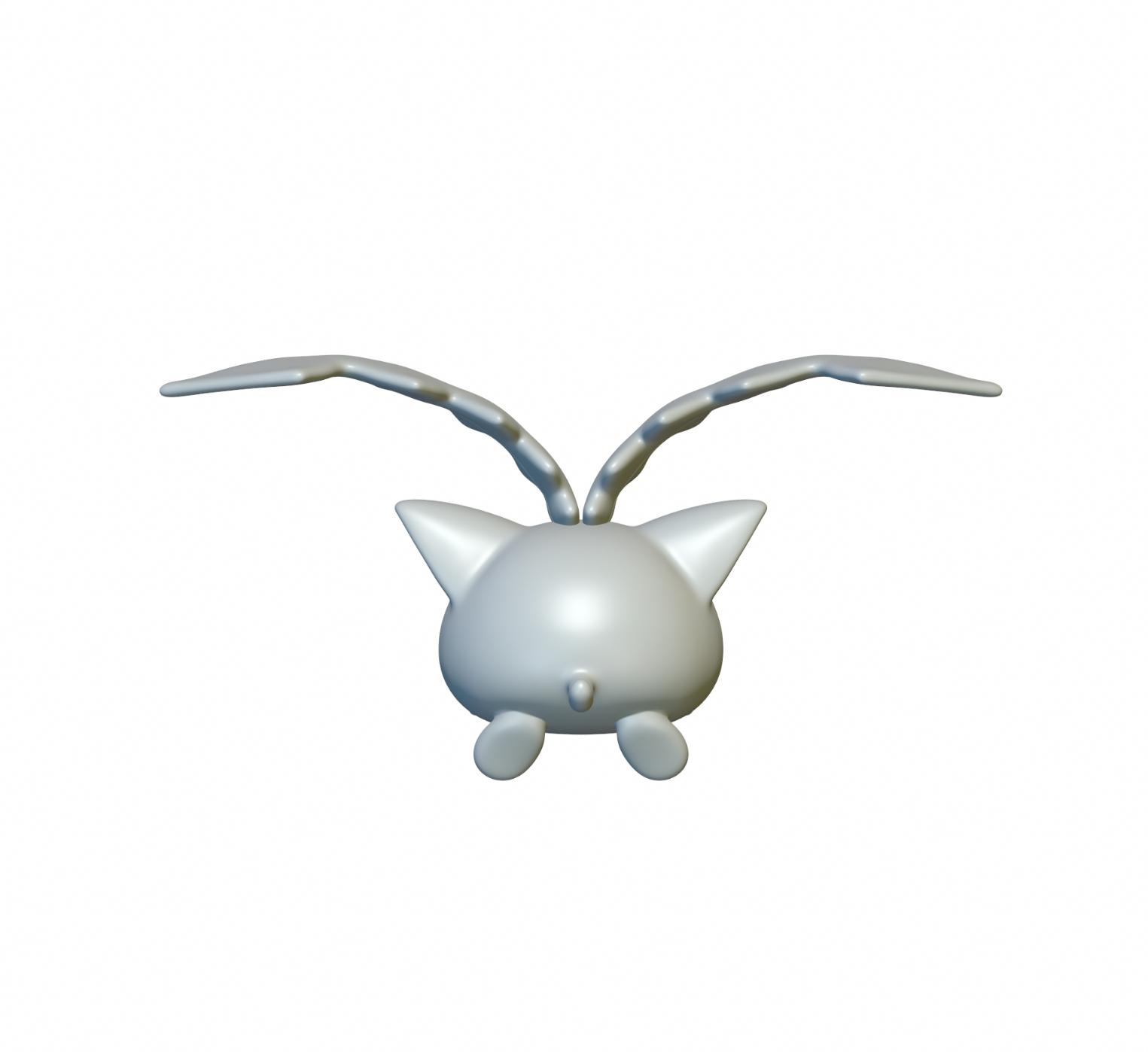 Hoppip Pokemon #187 3d model