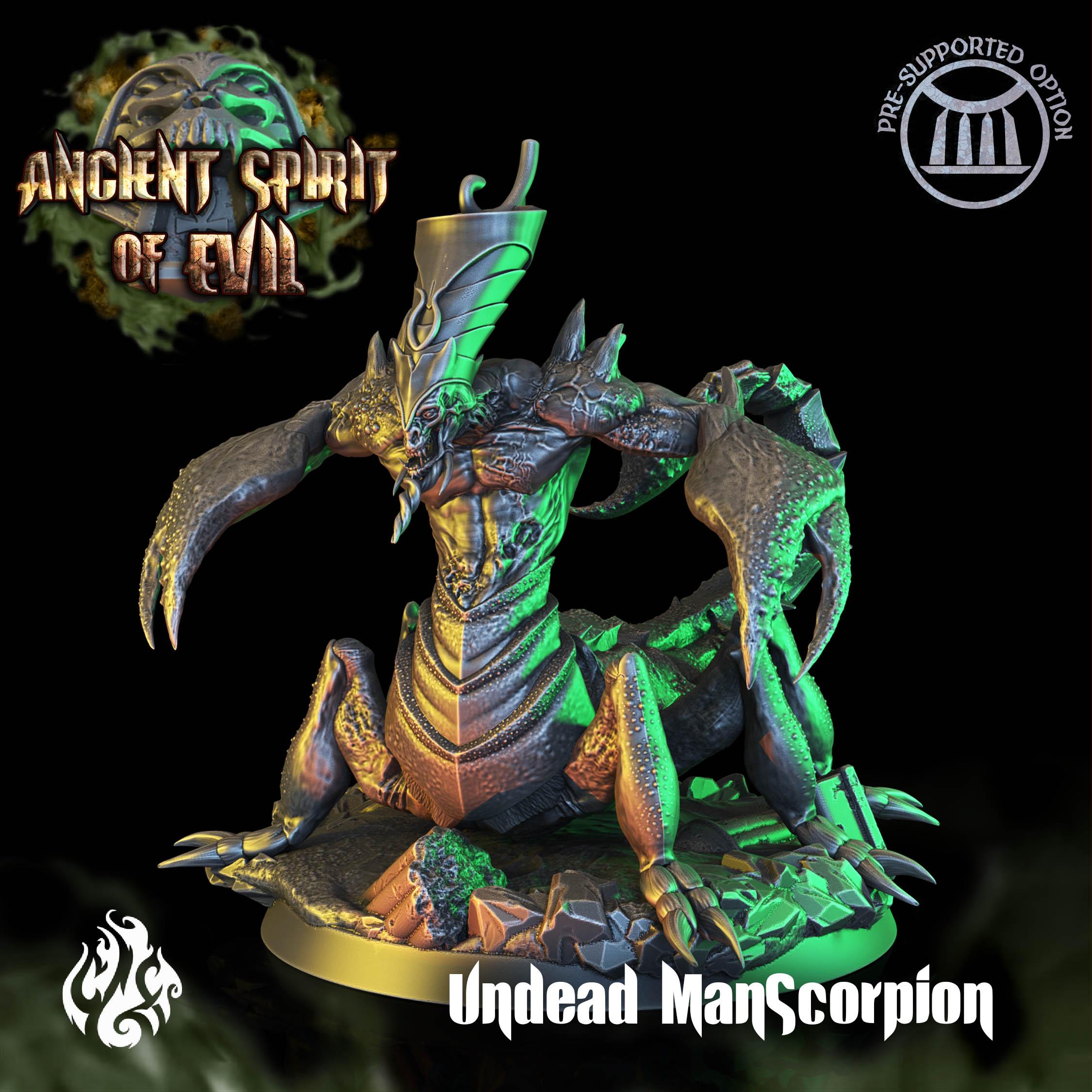 Undead Manscorpion 3d model