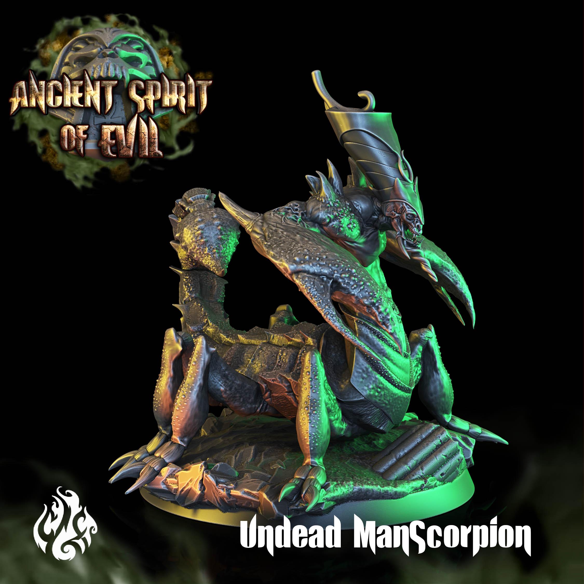 Undead Manscorpion 3d model