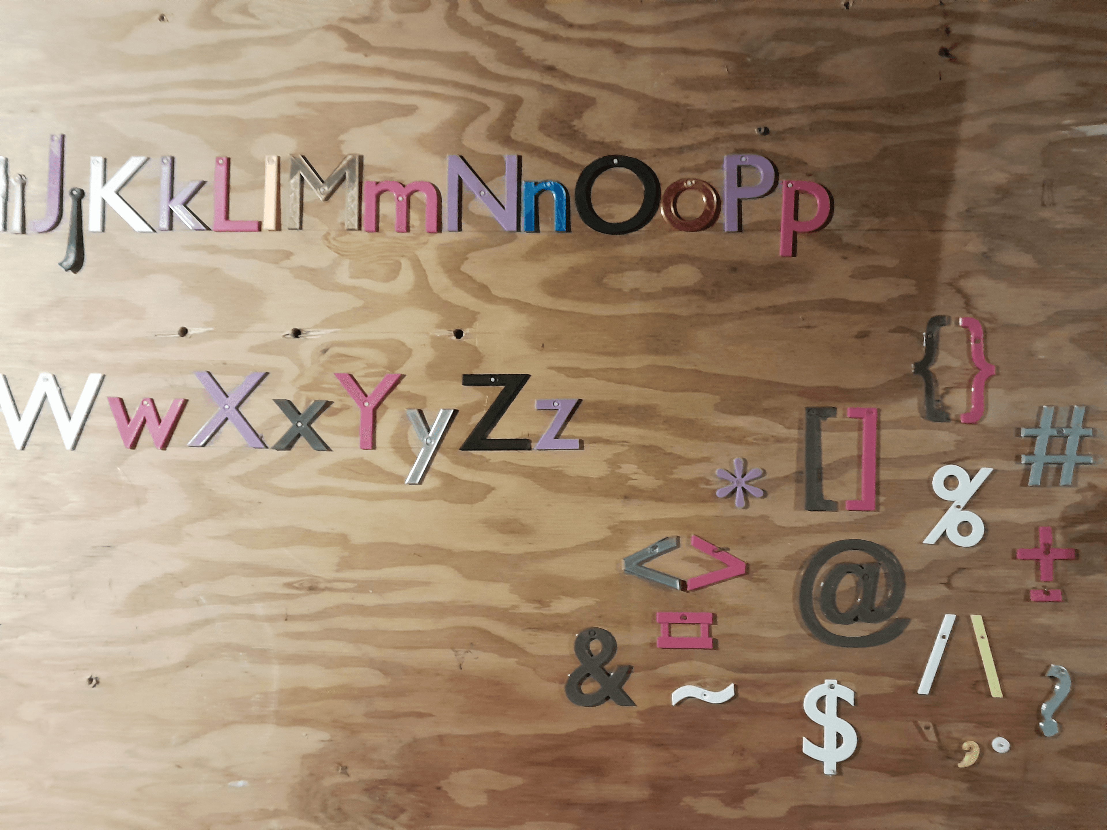 Keyboard Alphabet Numbers & Symbols 3d model